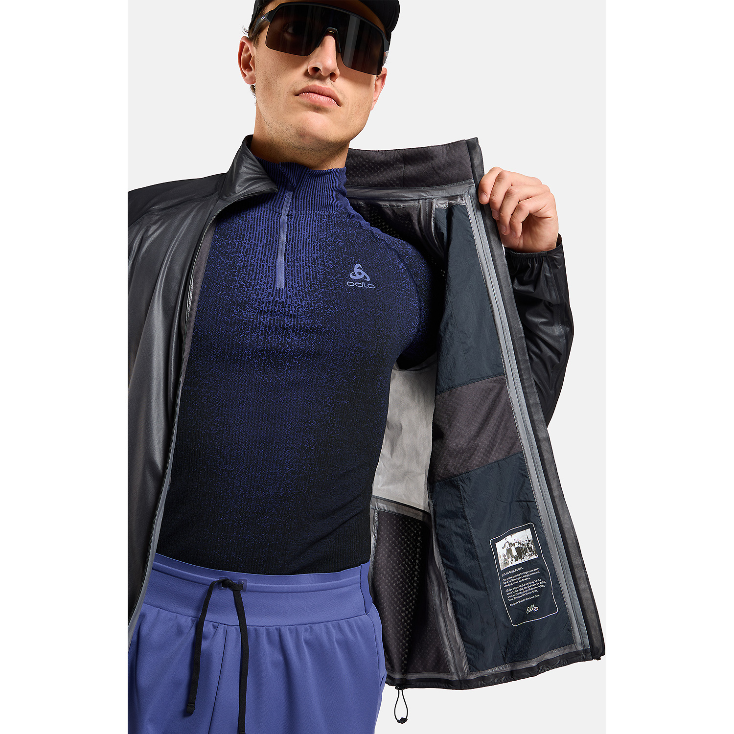 Herren Odlo Schwarz