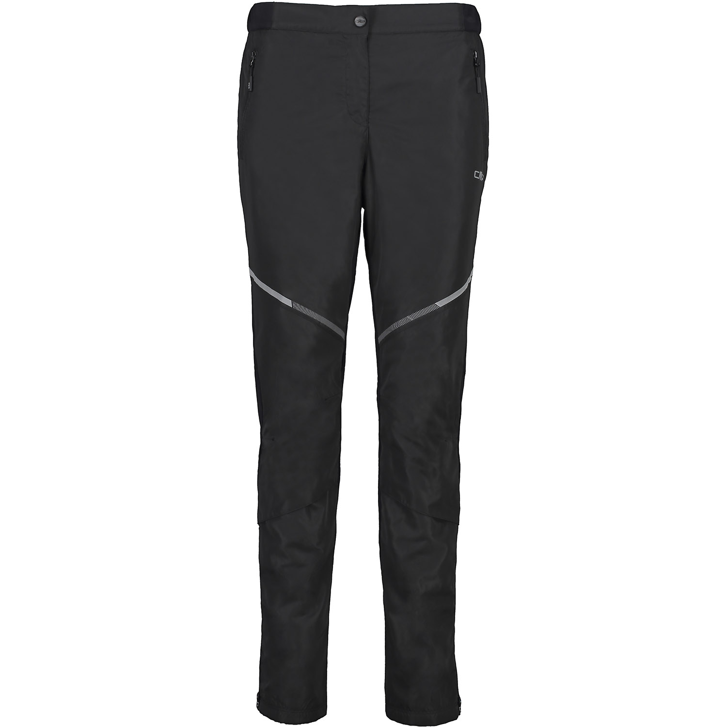 Damen CMP Schwarz WOMAN VEST HYBRID FIX HOOD A143 46 Kapuzensweat