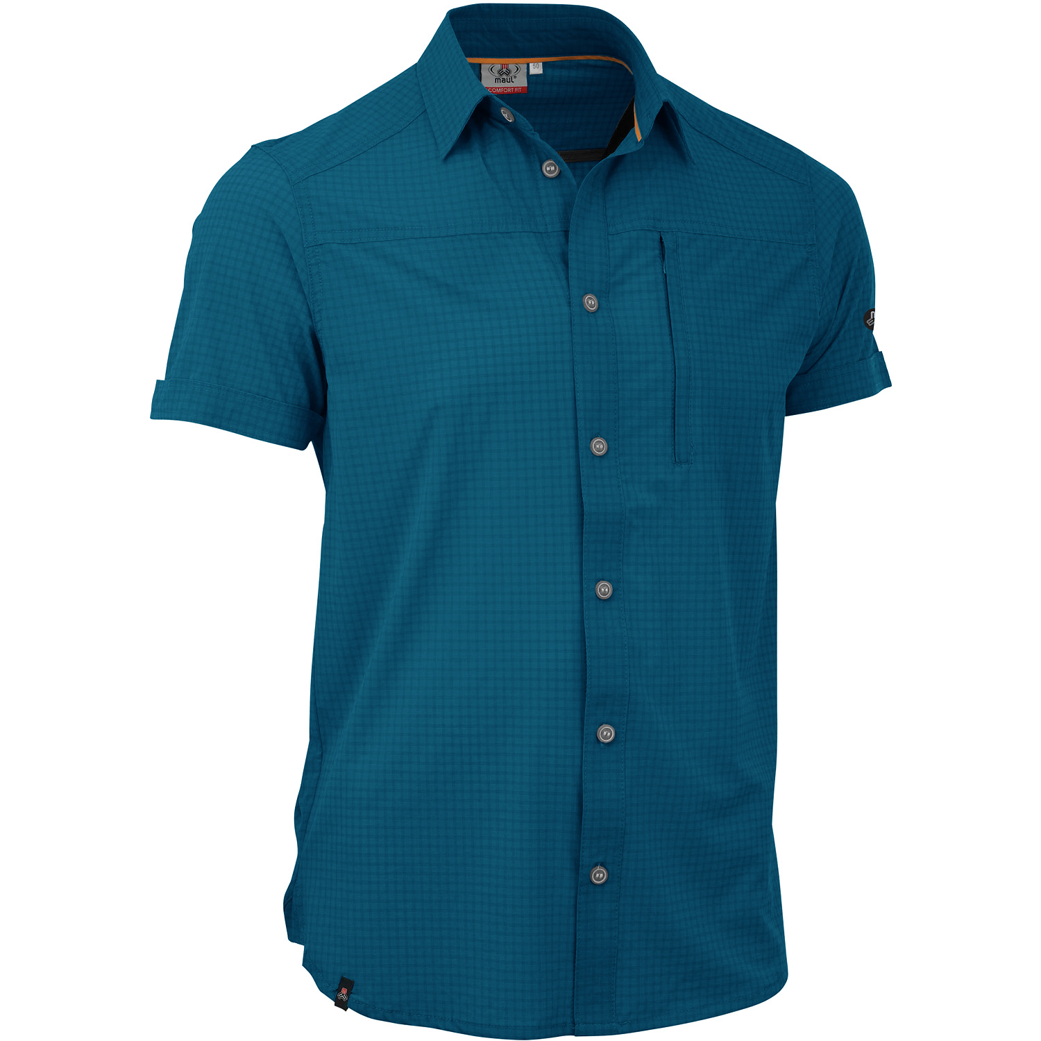 Herren Maul Sport Petrol Veniv 4XT-1/2 Hemd elastic 13 56 Hemd