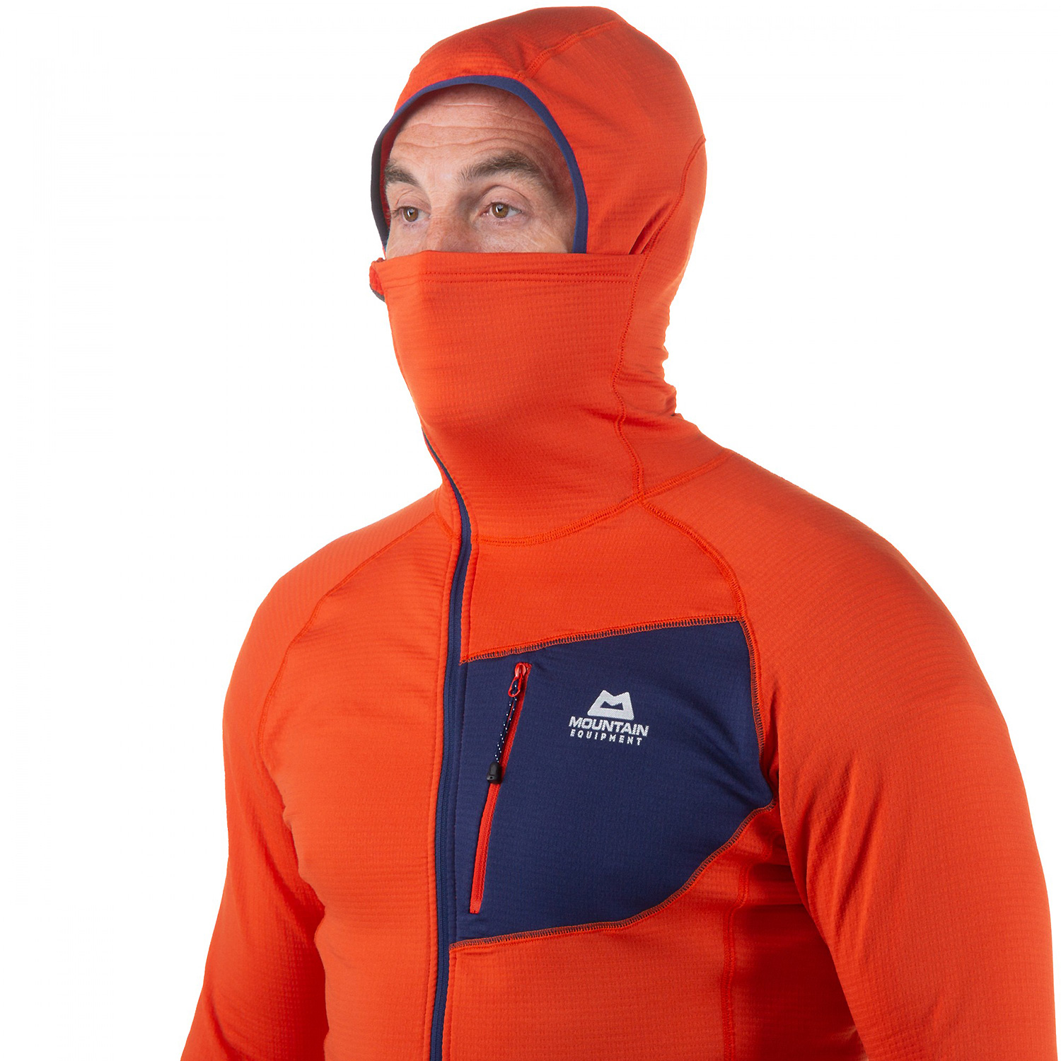 Herren Mountain Equipment Dunkelorange