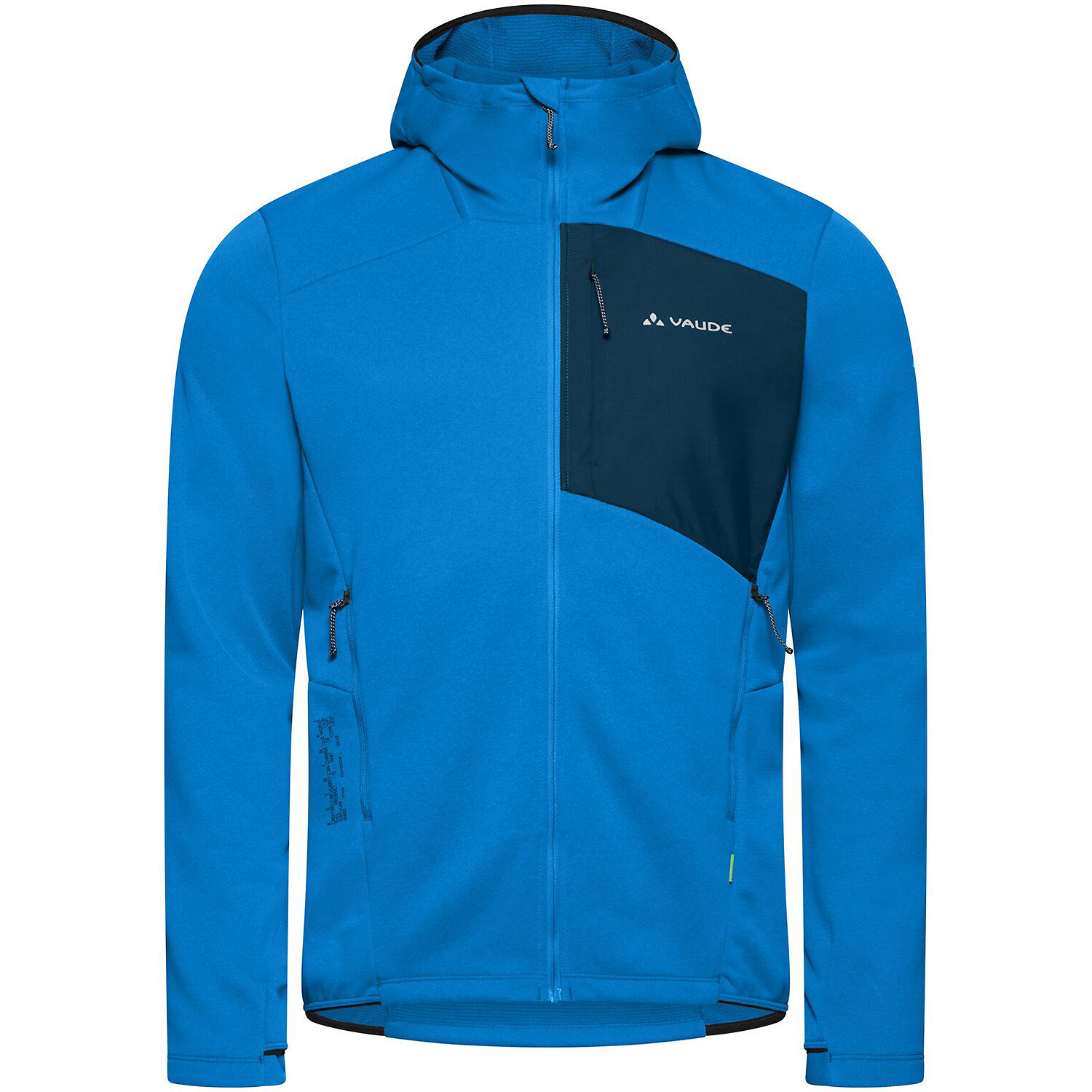 Herren Vaude Blau Me Monviso Fleece Jacket III 946 XL Unterjacke
