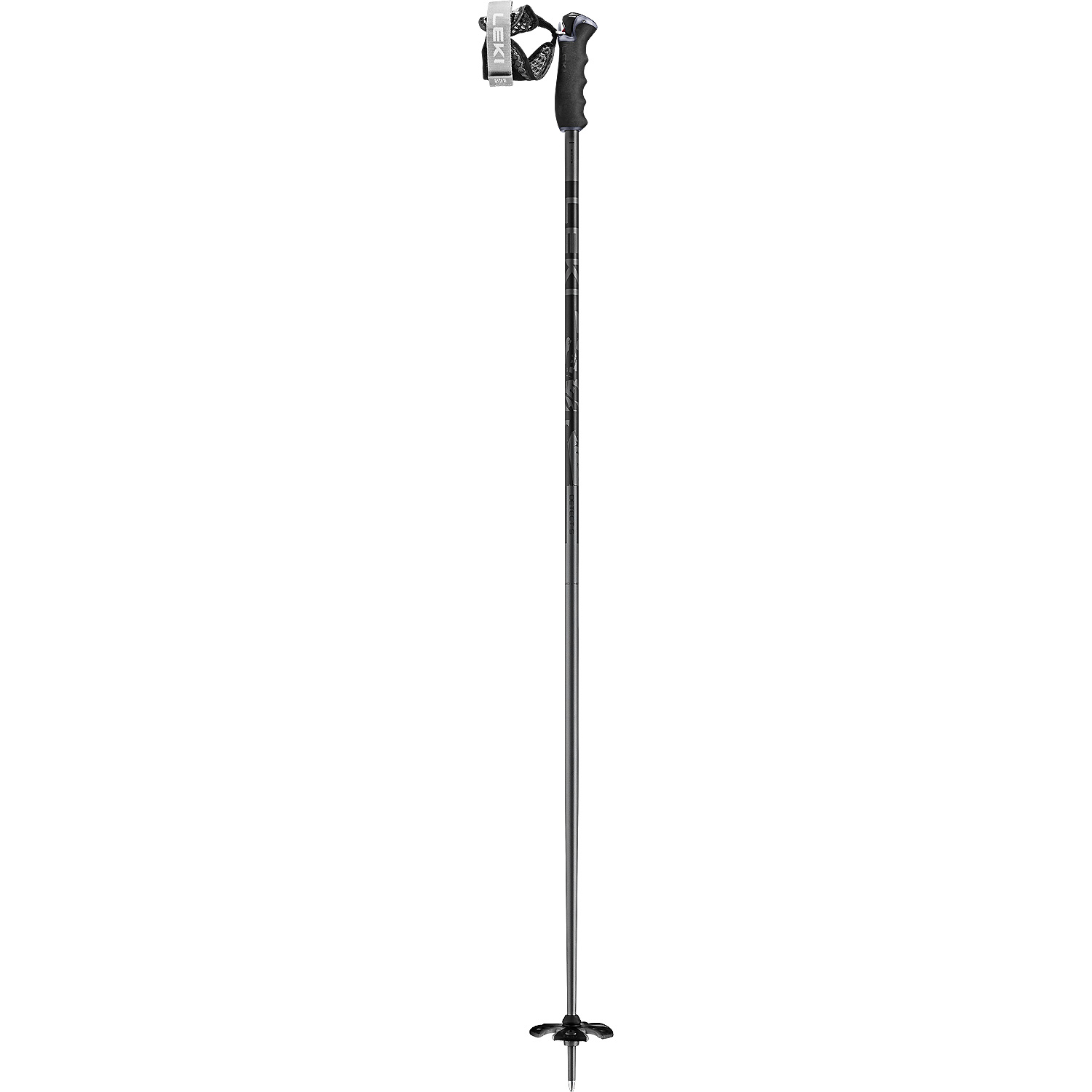 Herren Leki Tannengrün Detect S 610 130 Alpin-Skistock
