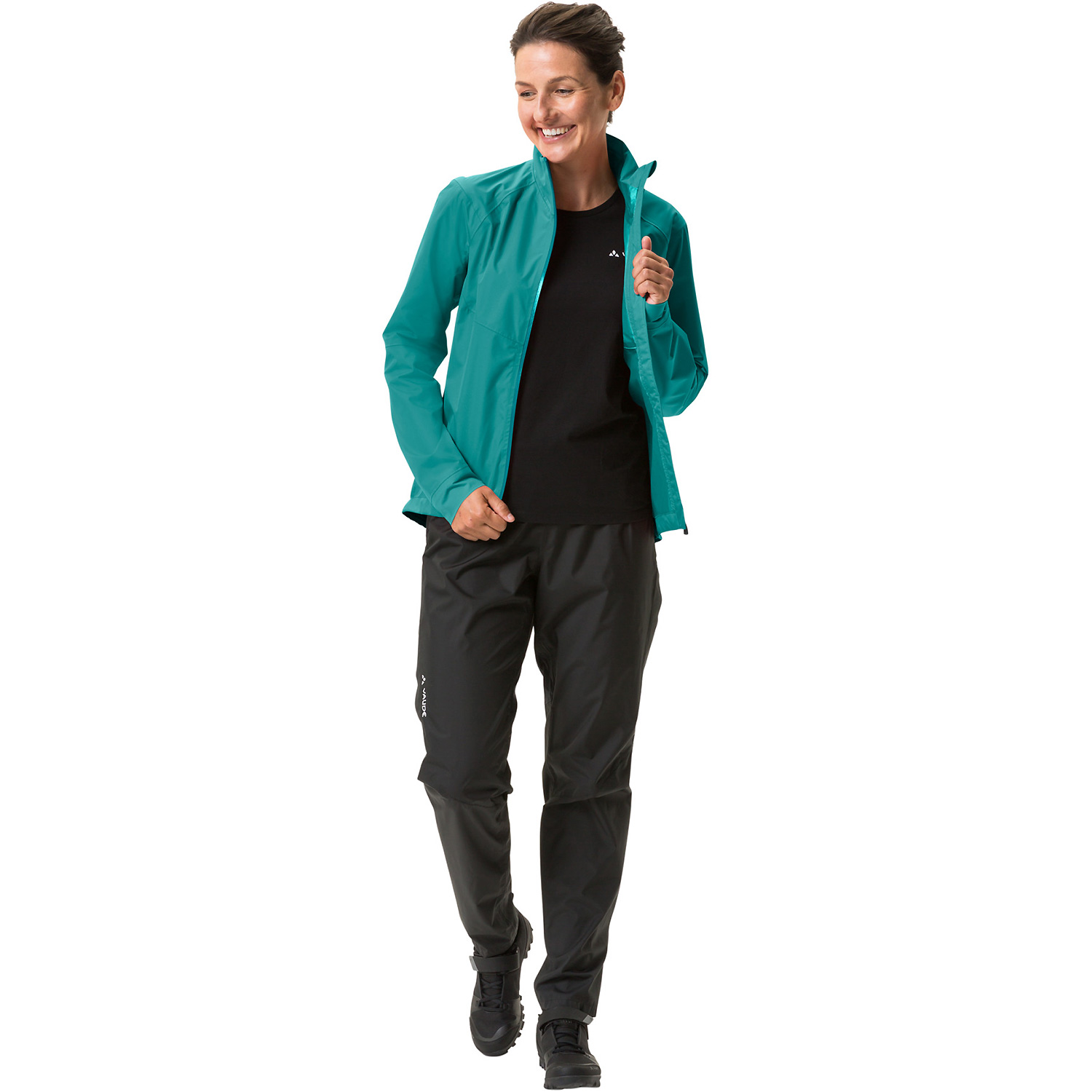 Damen VauDe Blau Wo Kuro Rain Jacket 372 38 Funktionsjacke