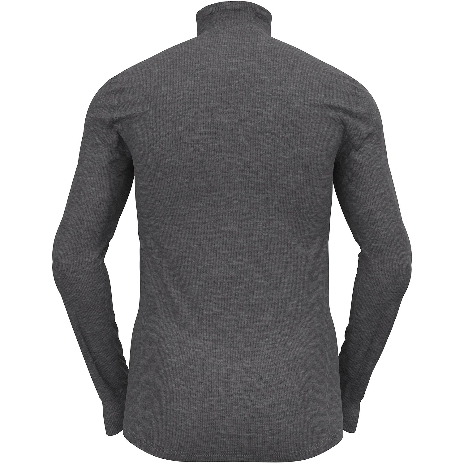 Herren Odlo Grau BL TOP turtle neck l/s half zi 10183 3XL Unterhemd