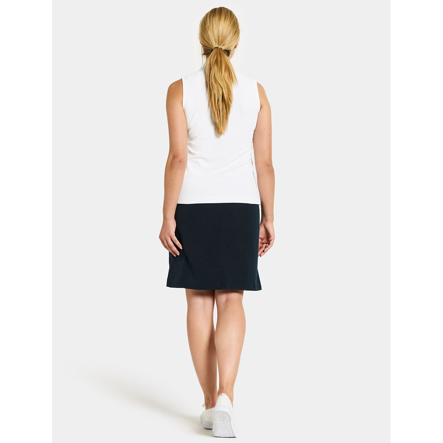 Damen Didriksons Weiß Poloshirt