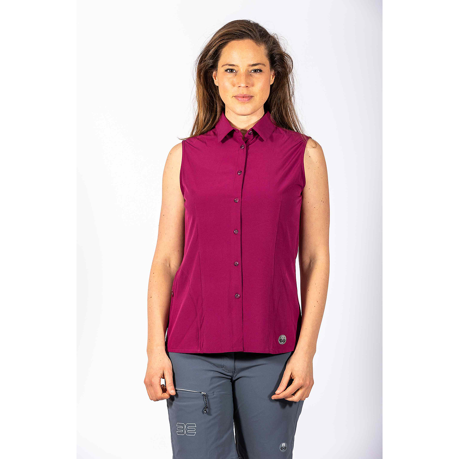 Damen Maul Sport Pflaume Rofanspitze 3XT - Blusentop-un 80 36 Bluse