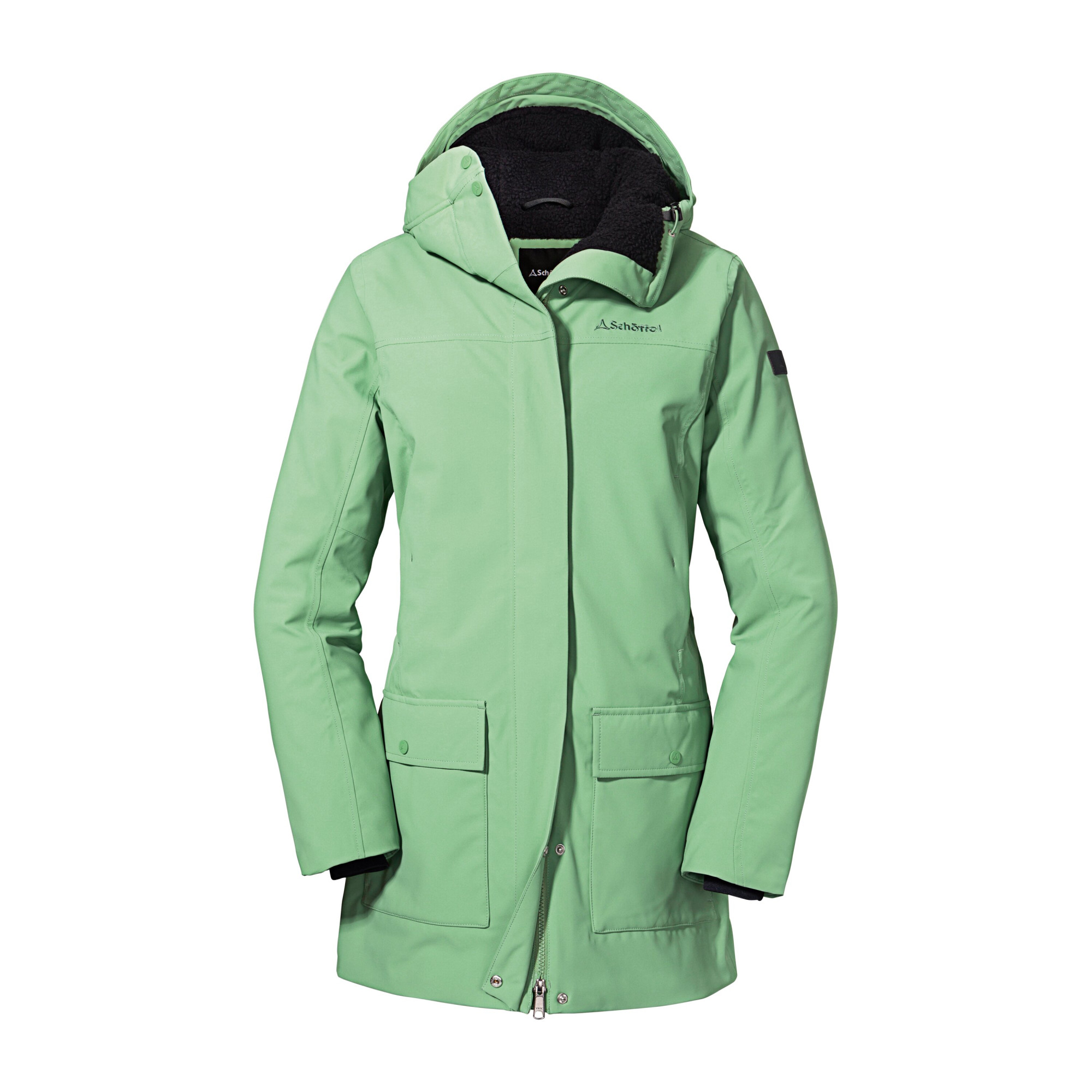 Damen Schöffel Moos Ins. Parka Rotterdam L 6365 42 Mantel