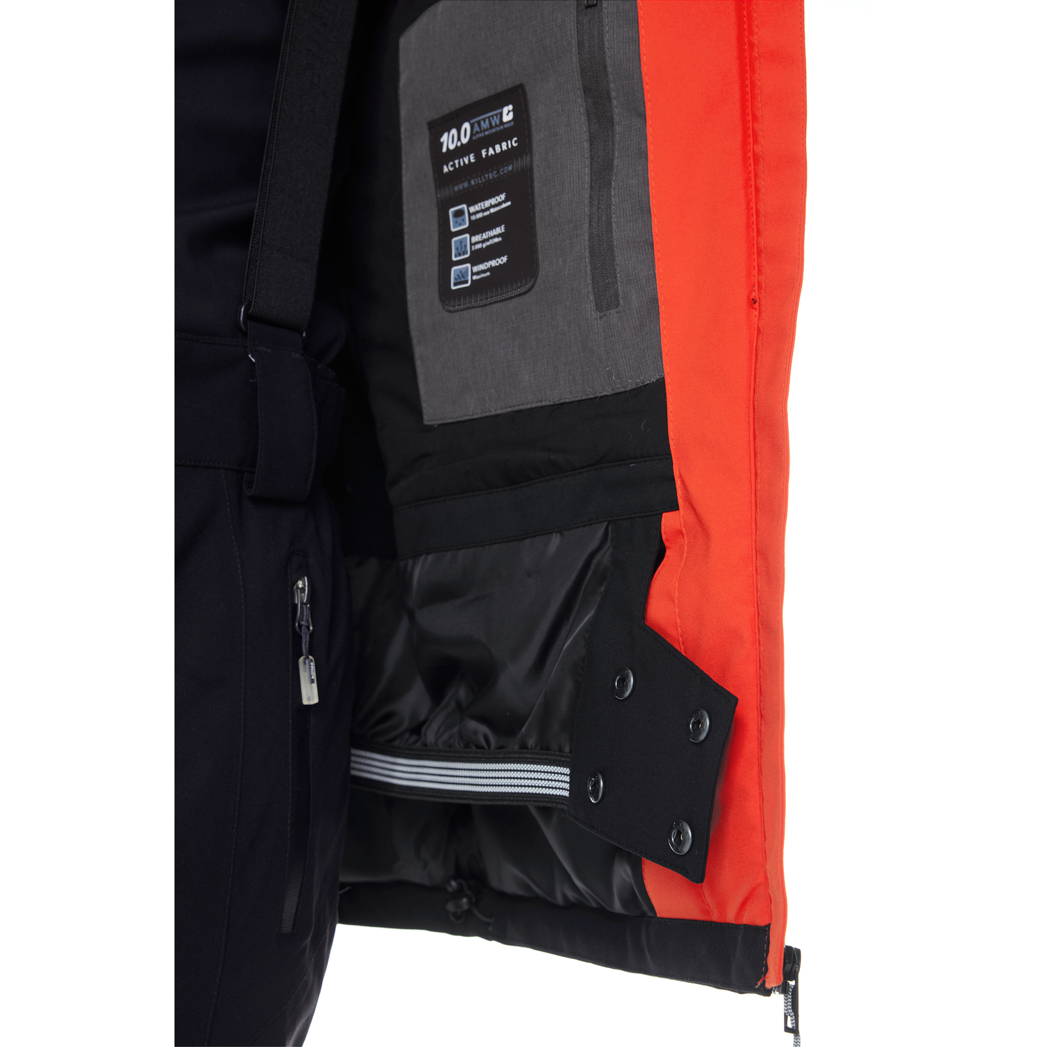 Herren killtec Dunkelorange