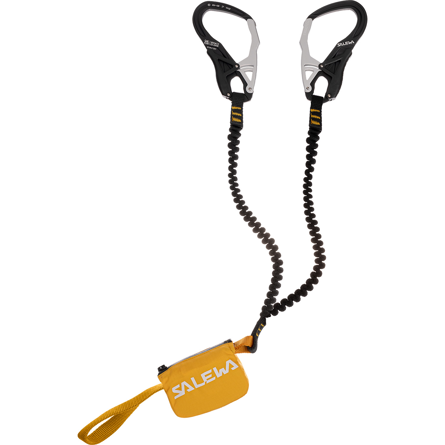 Unisex Salewa Schwarz SET VIA FERRATA ERGO CORE Schlosserei