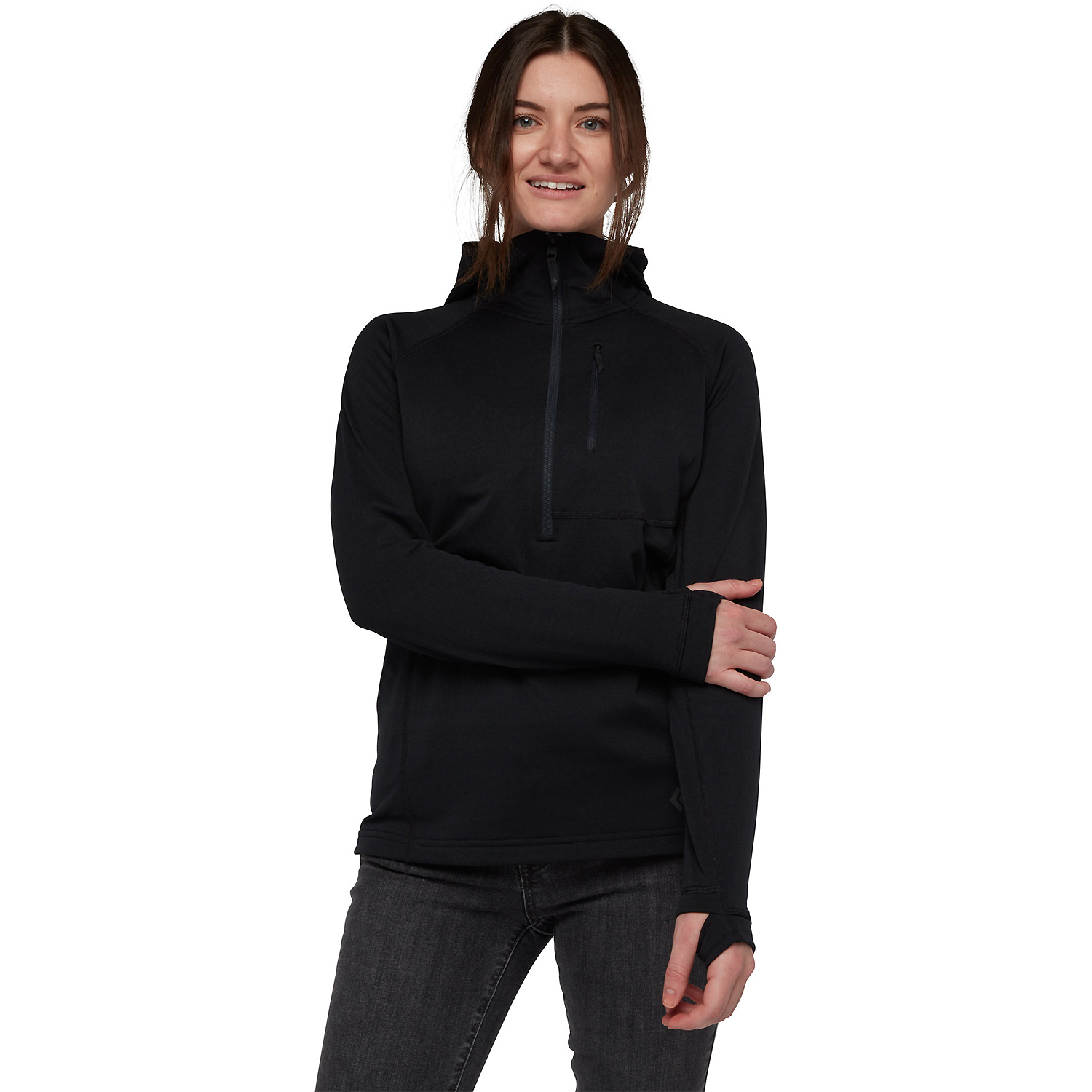 Damen Black Diamond Schwarz