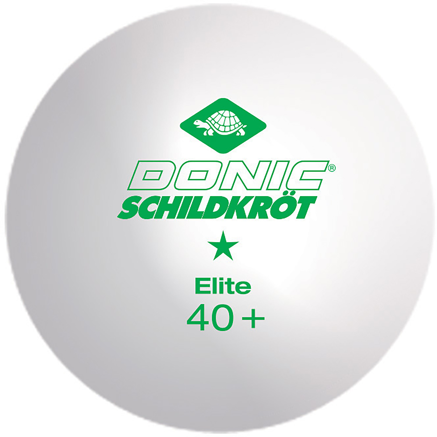 Unisex Schildkröt wie abgebildet TT-Ball 1-Stern ELITE POLY 40+, mixed 3 white/ 3 orange 000 - Ball
