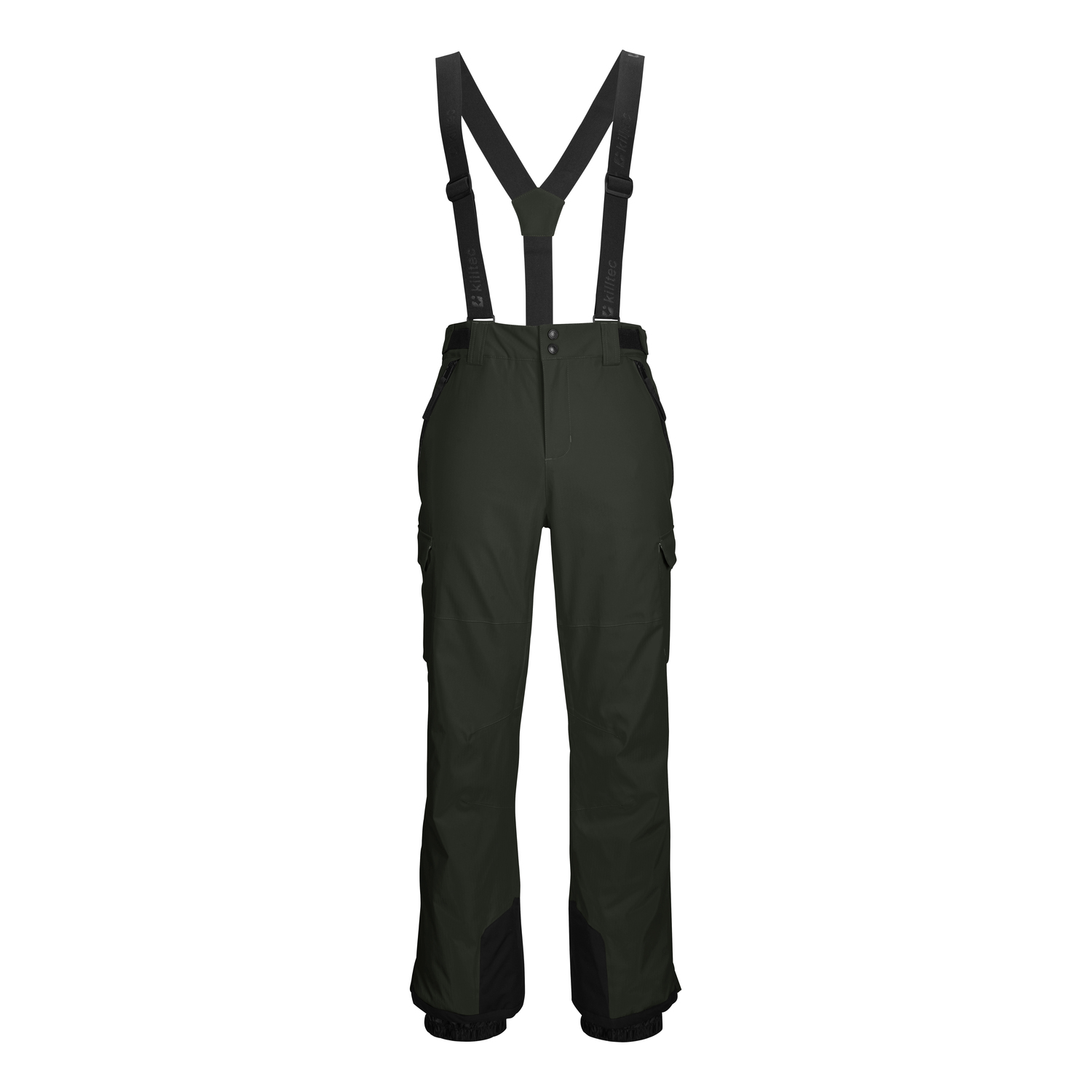 Herren killtec Dunkeloliv KSW 83 MN SKI PNTS 00756 4XL Latzhose