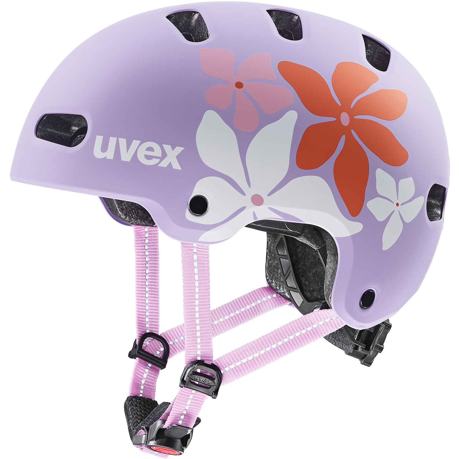 Kinder Uvex Lila kid 4 style Helm
