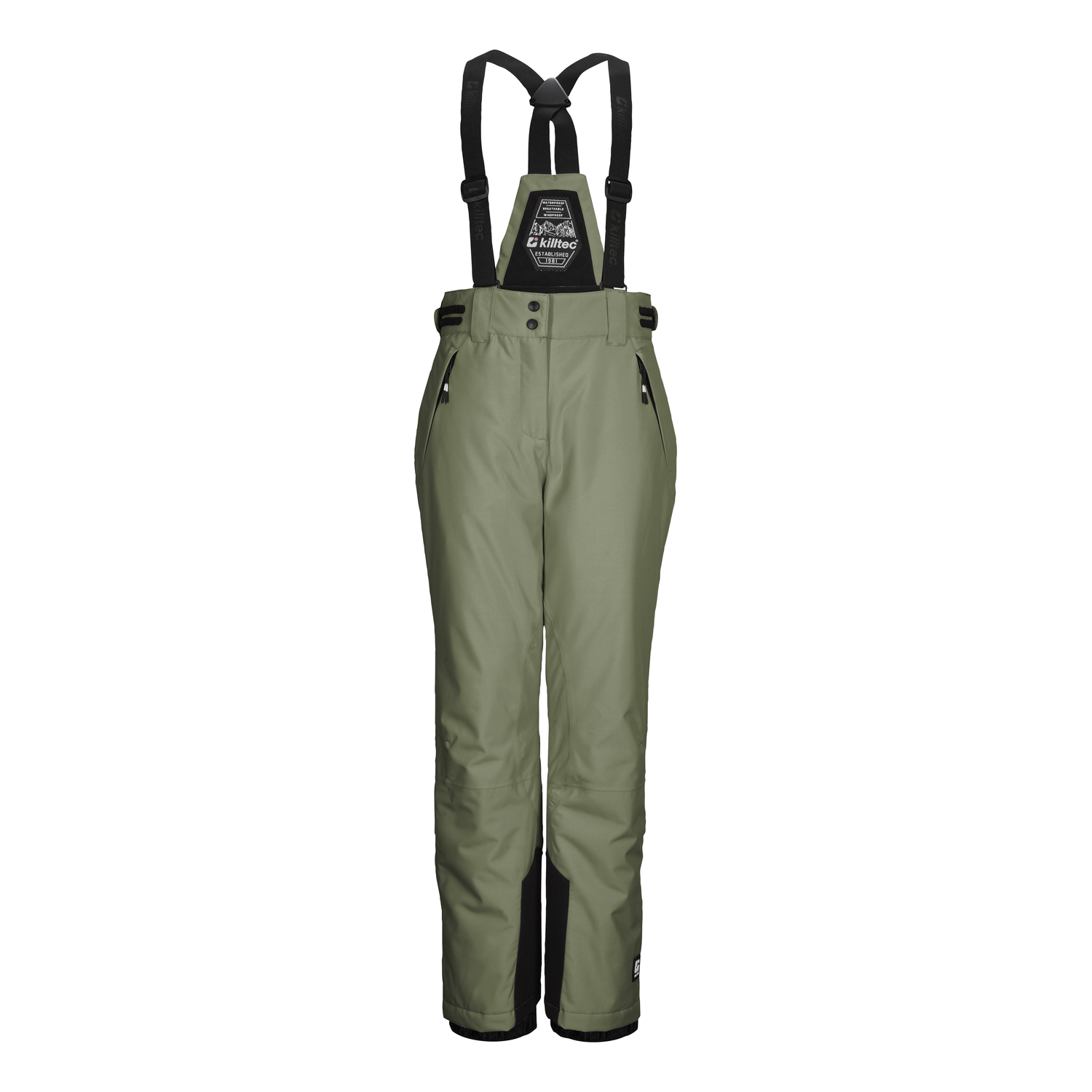 Kinder killtec Grün KSW 213 GRLS SKI PNTS 00734 152 Latzhose