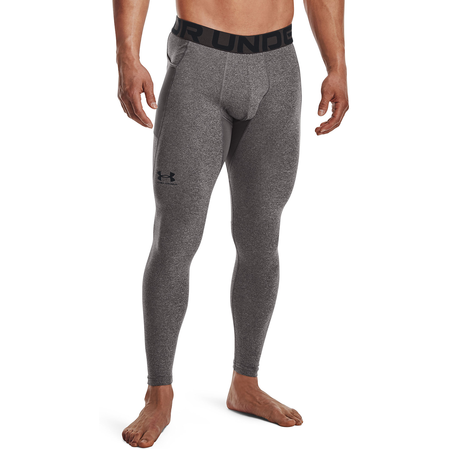 Herren UNDER ARMOUR Grau UA BIG LOGO FILL SS 600 L Shirt