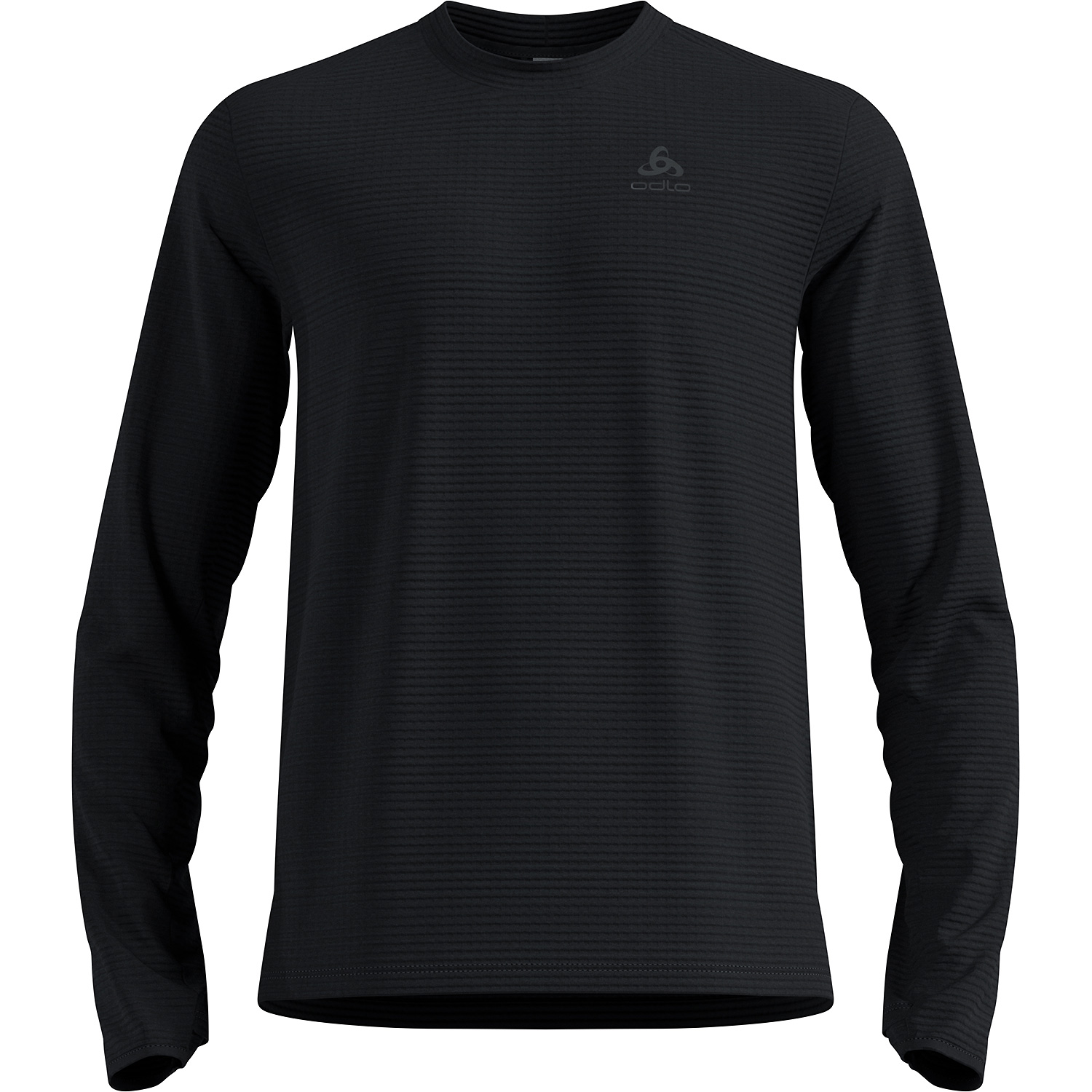 Herren Odlo Schwarz ESSENTIAL THERMAL 15000 S Rollkragen