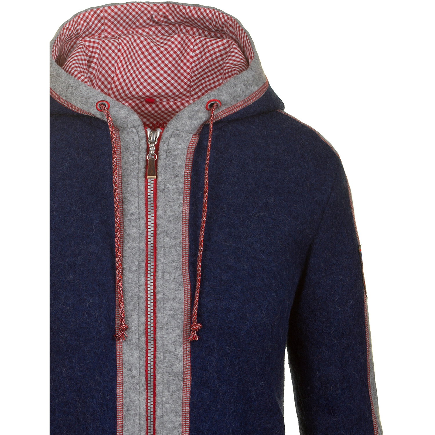 Damen ALMGWAND Blau Jacke