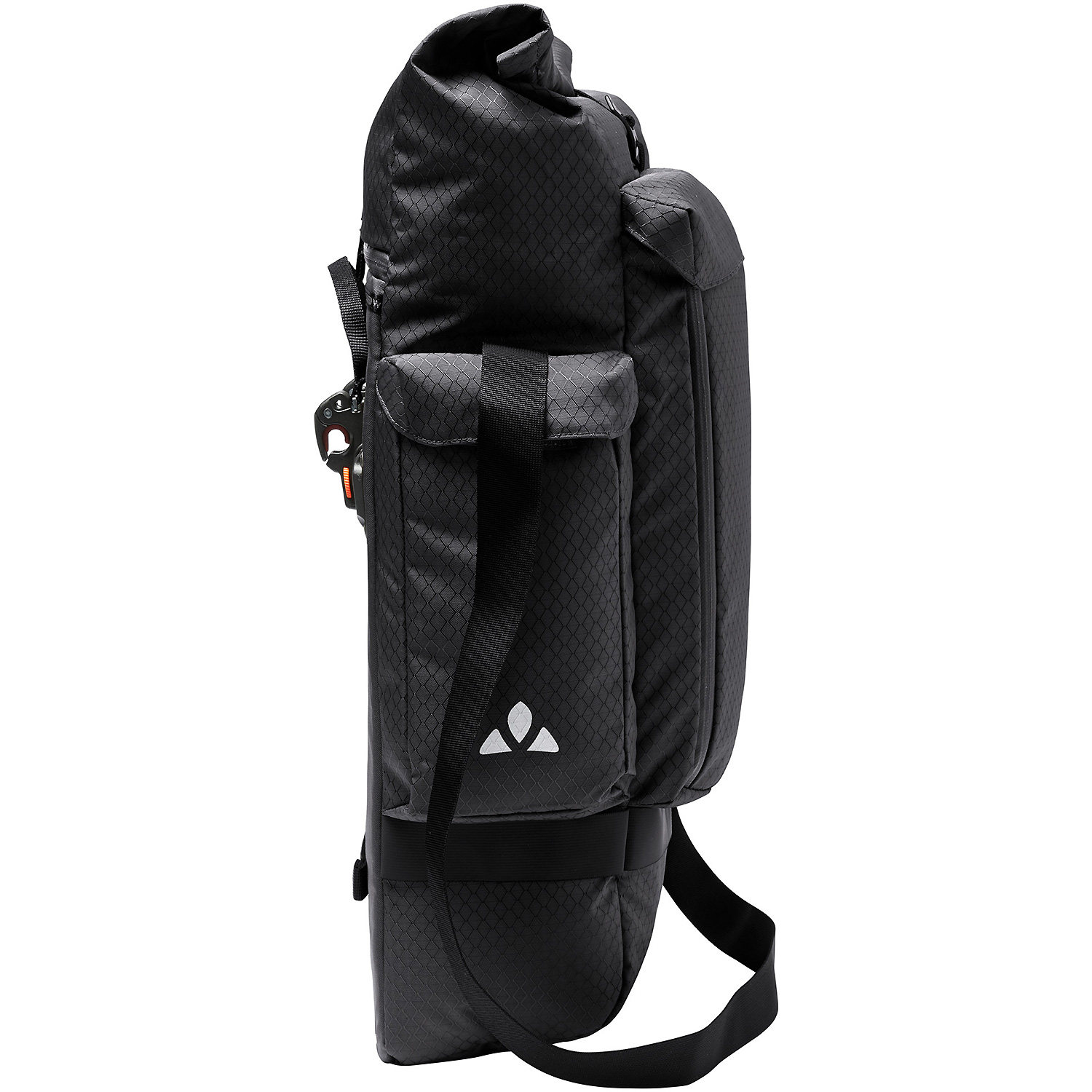 Unisex VauDe Schwarz Cyclist Back SIngle 010 - Fahrradtasche