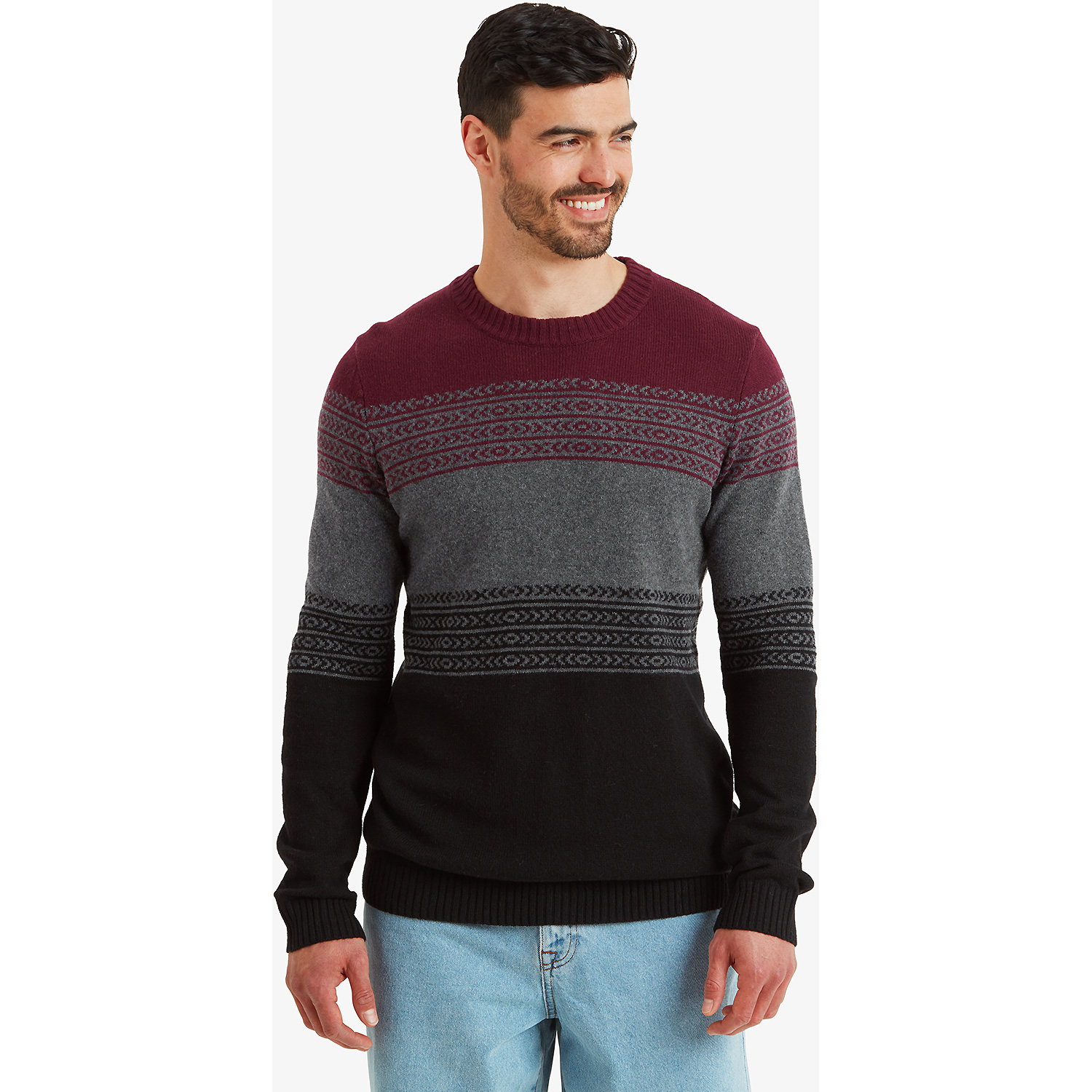 Herren Sherpa Dunkelgrau