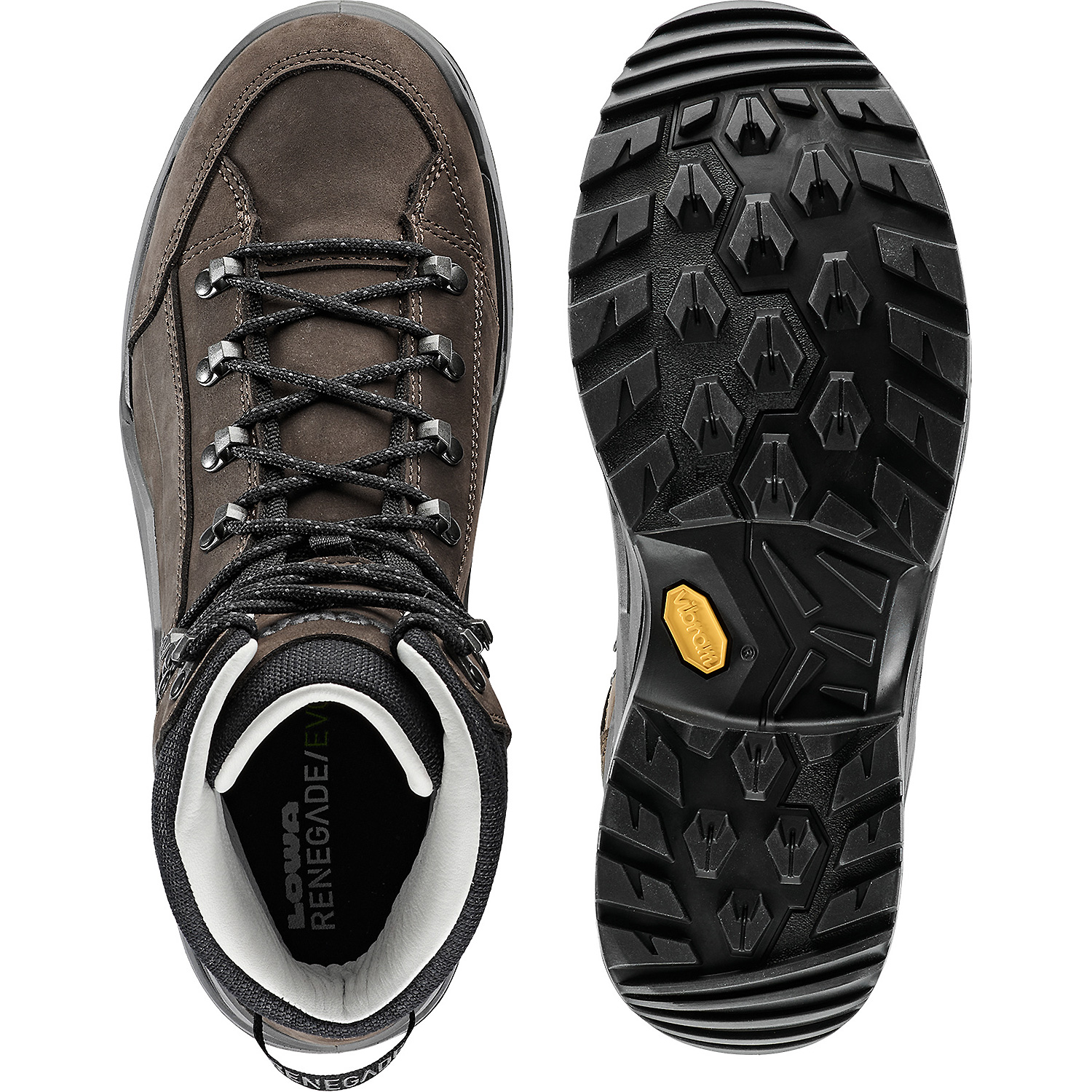 Herren Lowa Braun RENEGADE EVO LL MID Multifunktionsstiefel