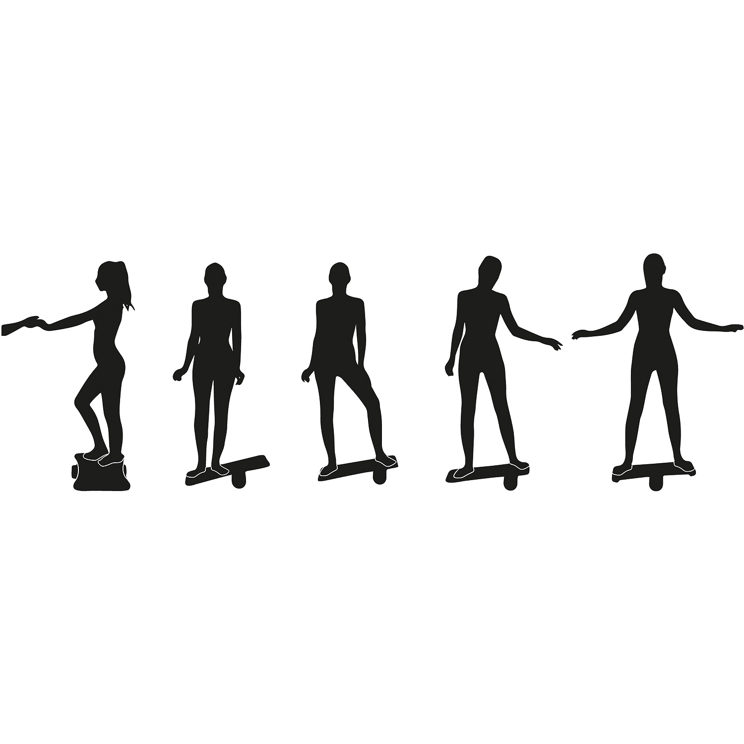 Unisex Schildkröt FITNESS wie abgebildet WOODEN BALANCE BOARD 000 - Balancegerät