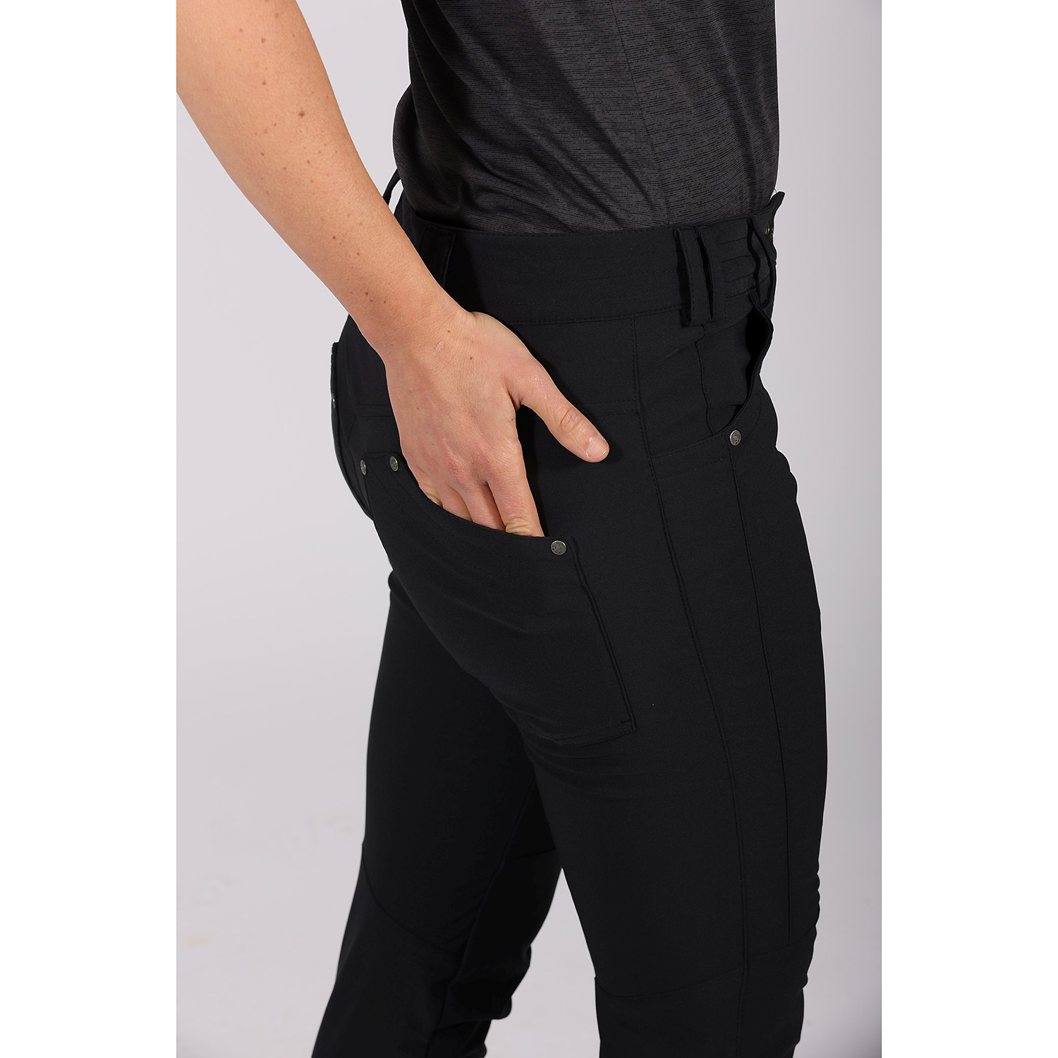 Damen Maul Sport Schwarz Florenz II - lange Hose elasti 36 18 Hose