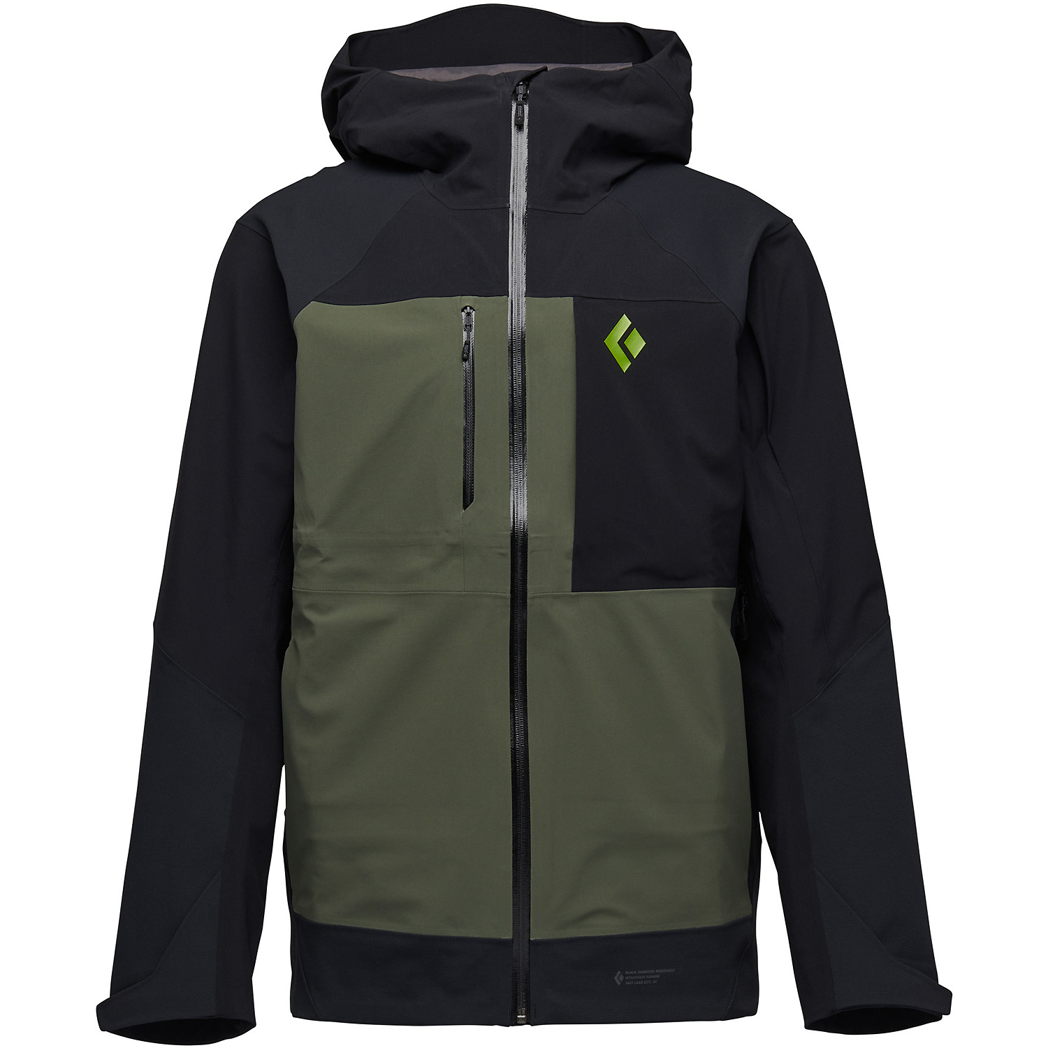Herren Black Diamond Nachtschwarz