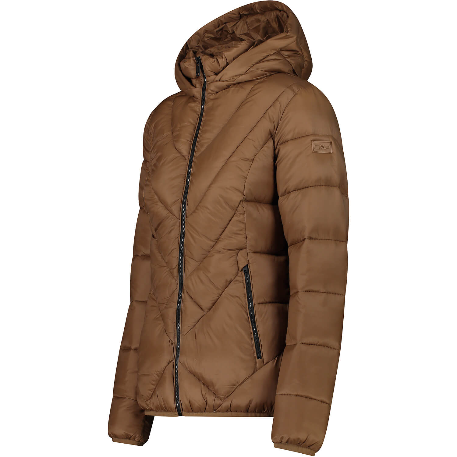 Damen CMP Camel MAN VEST SNAPS HOOD E319 60 Weste