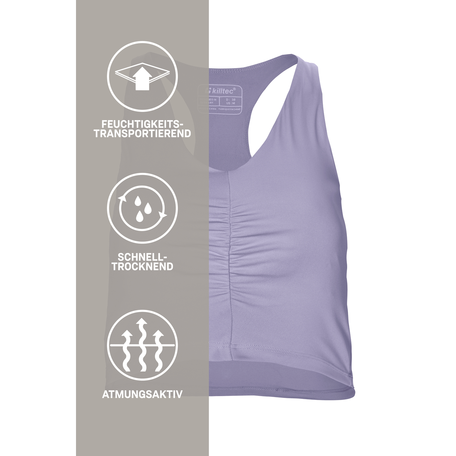 Damen killtec Violett