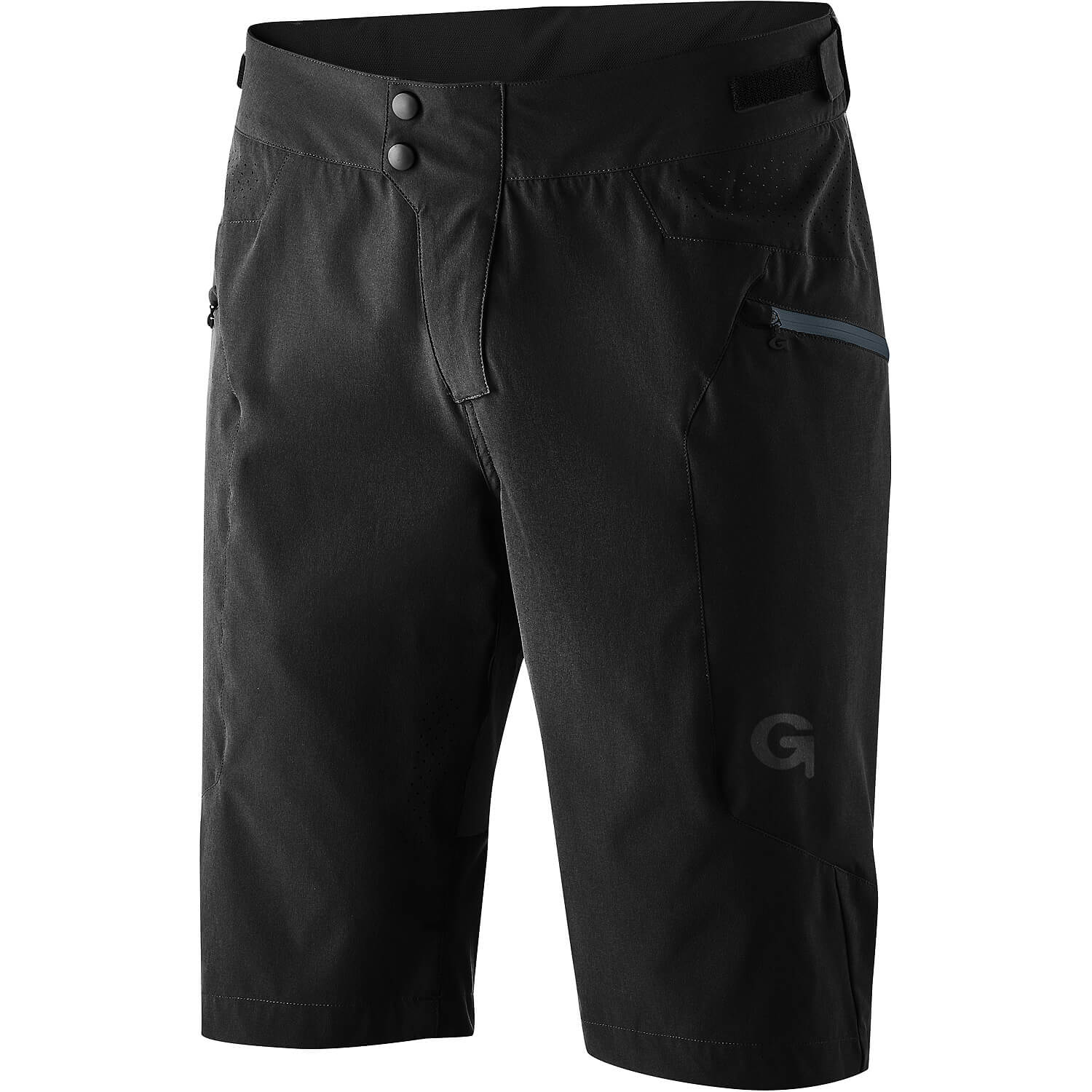 Herren Gonso Schwarz Valdes He-Bikeshort 924 XXL Short