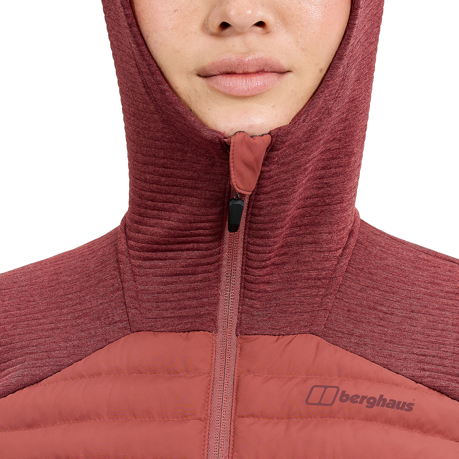 Damen Berghaus Rot