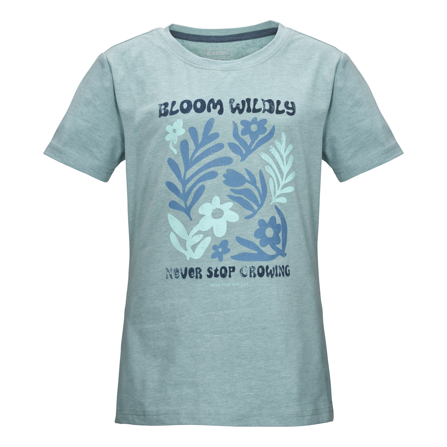 Kinder killtec Blau KOS 135 GRLS TSHRT Shirt