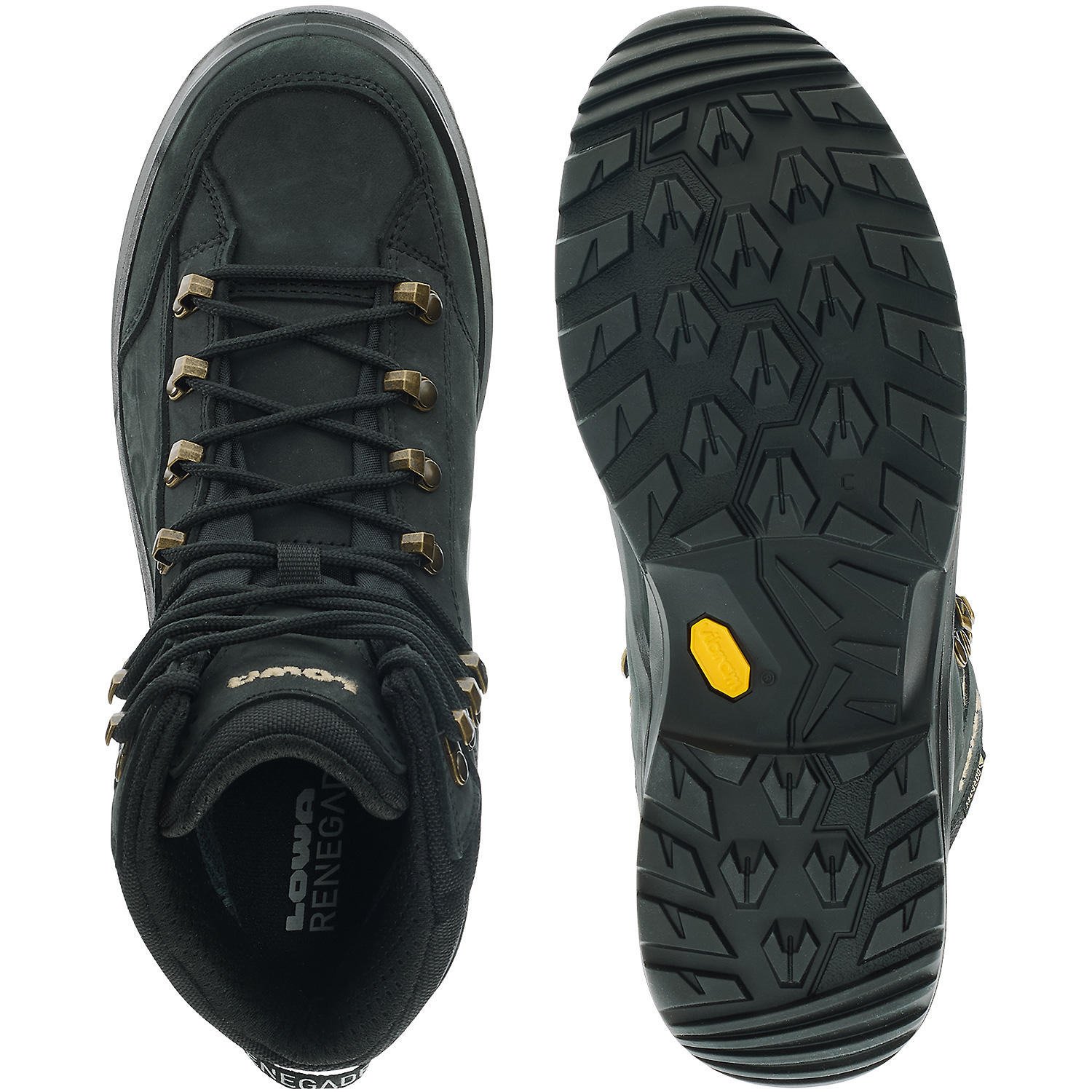 Damen Lowa Schwarz RENEGADE EVO GTX MID Ws 9932 7,5 Multifunktionsstiefel