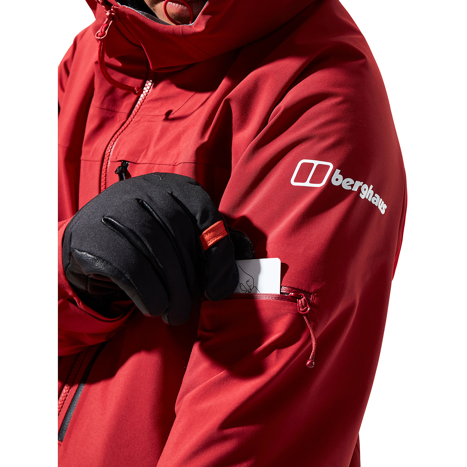 Damen Berghaus Rot