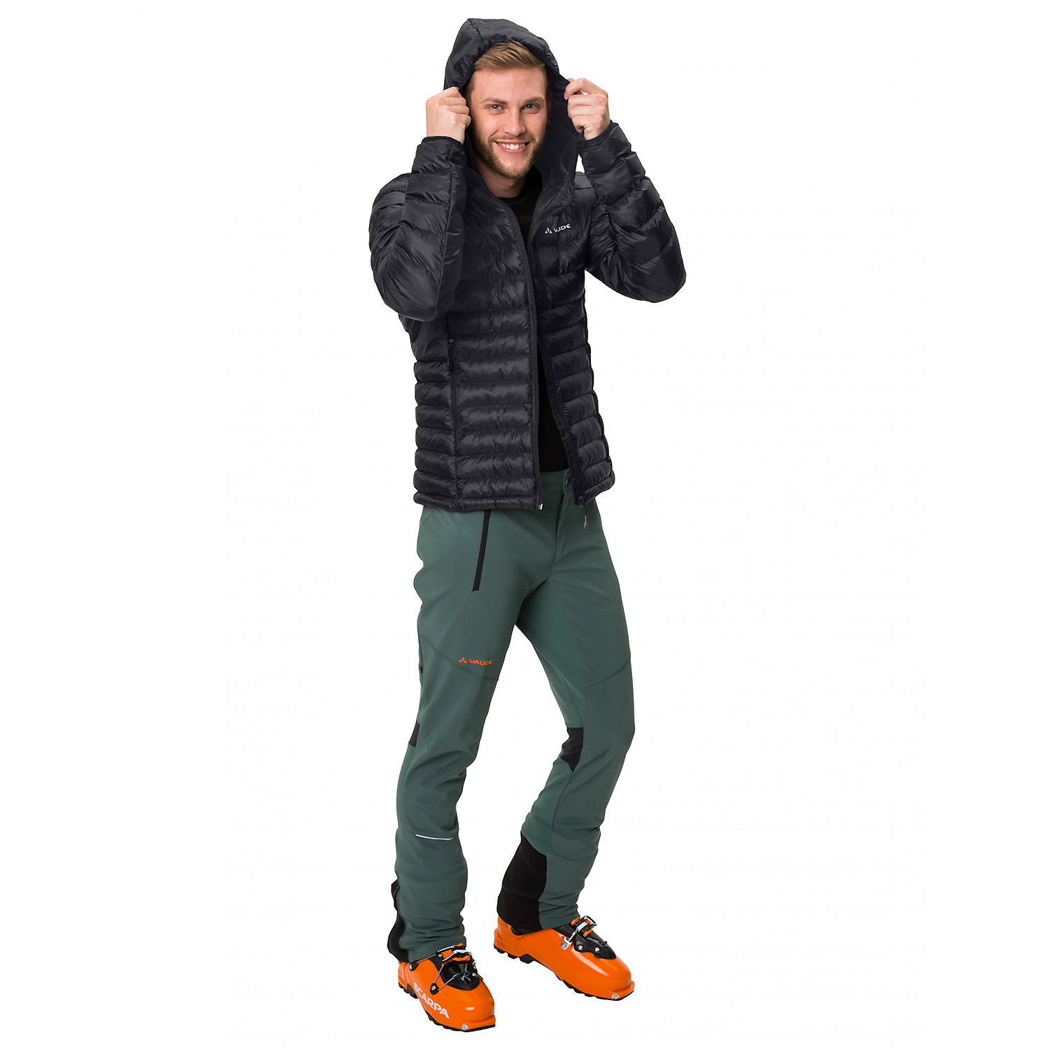 Herren VauDe Schwarz Me Batura Hooded Insulation Jacket 010 S Funktionsjacke