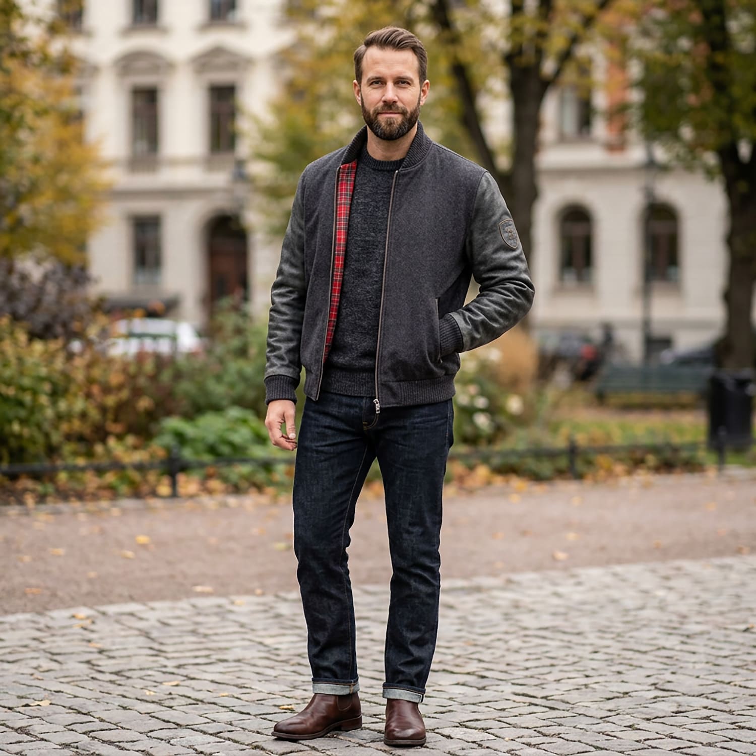 Herren Wiesnkönig Grau
