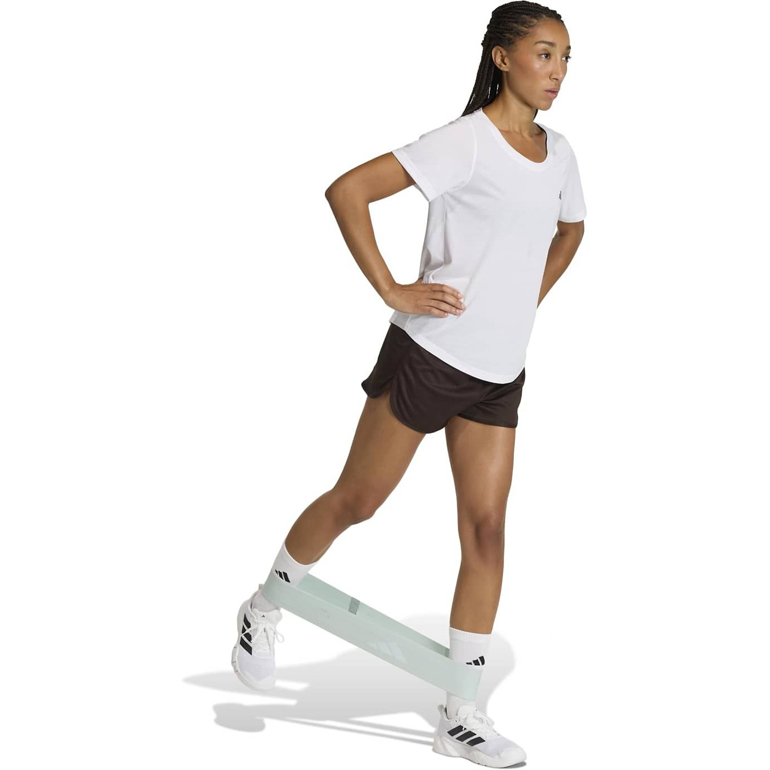Damen Adidas wie abgebildet Workout Essentials Shirt
