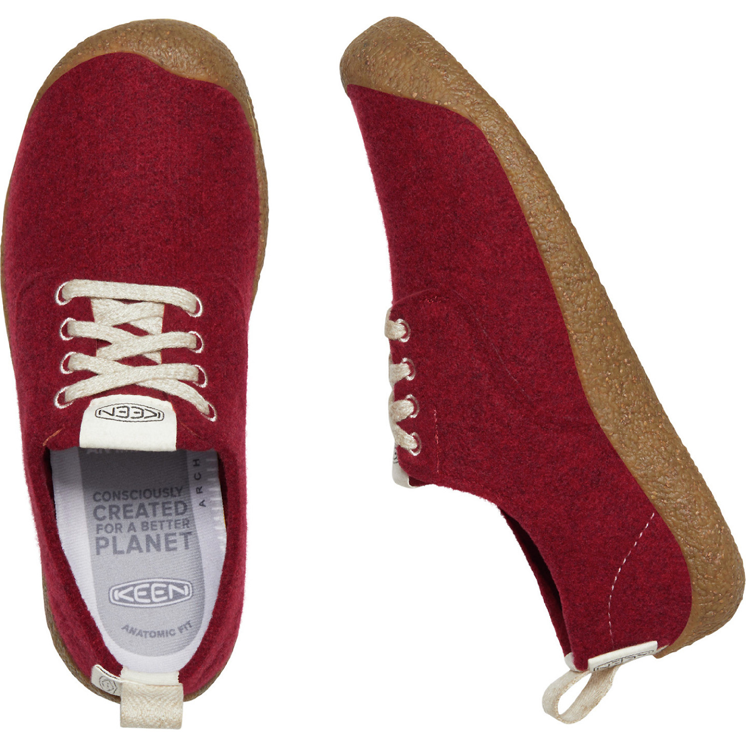 Damen Keen Rot