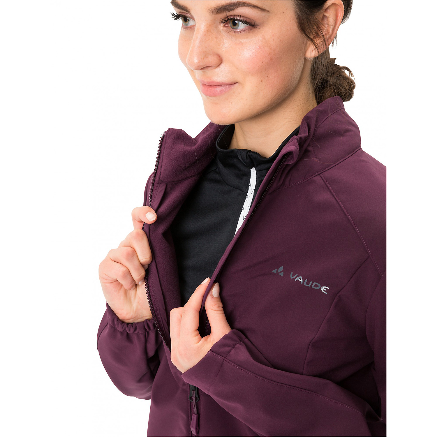 Damen VauDe Rose Wo Qimsa LS T-Shirt 128 42 Kapuzensweat