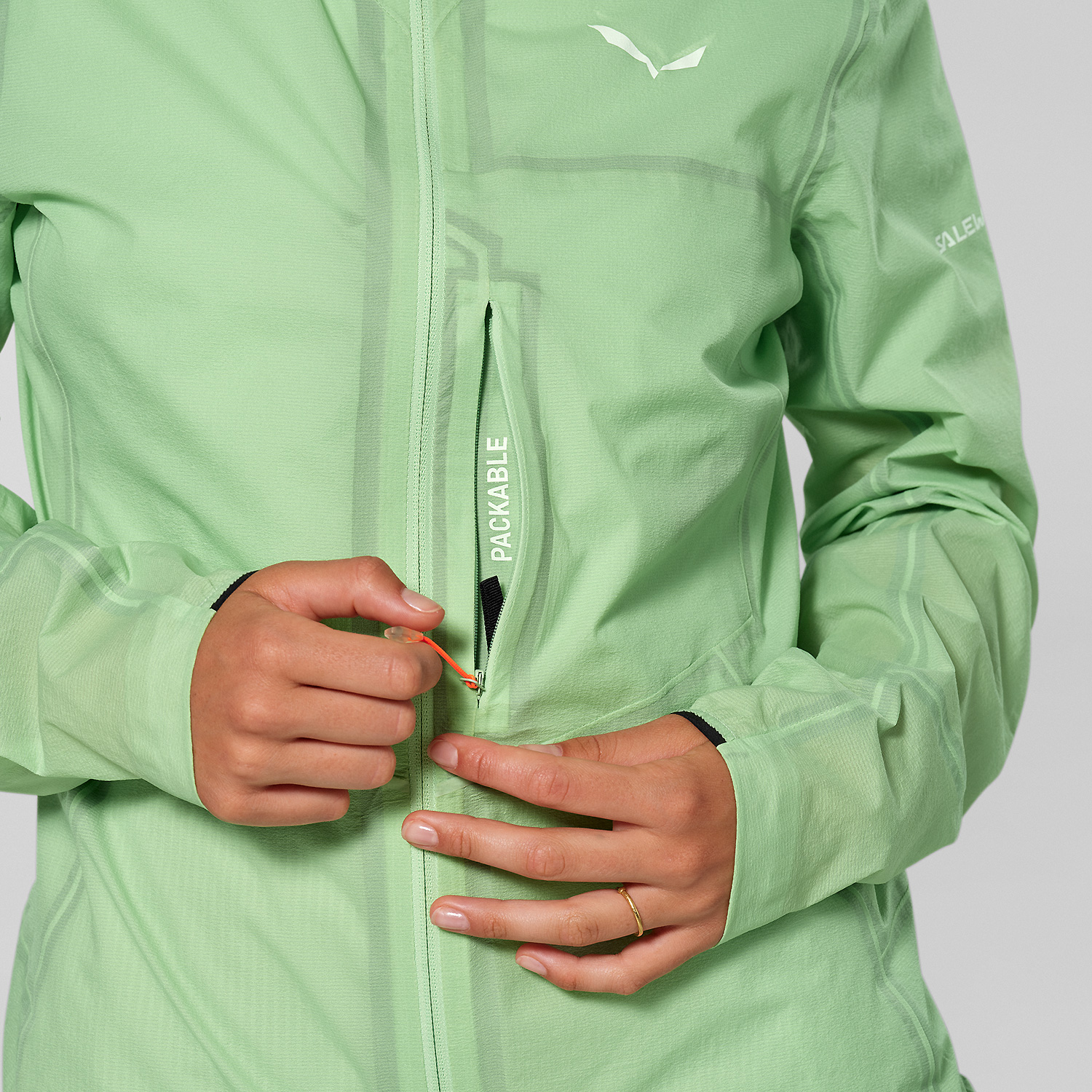 Damen Salewa Grün