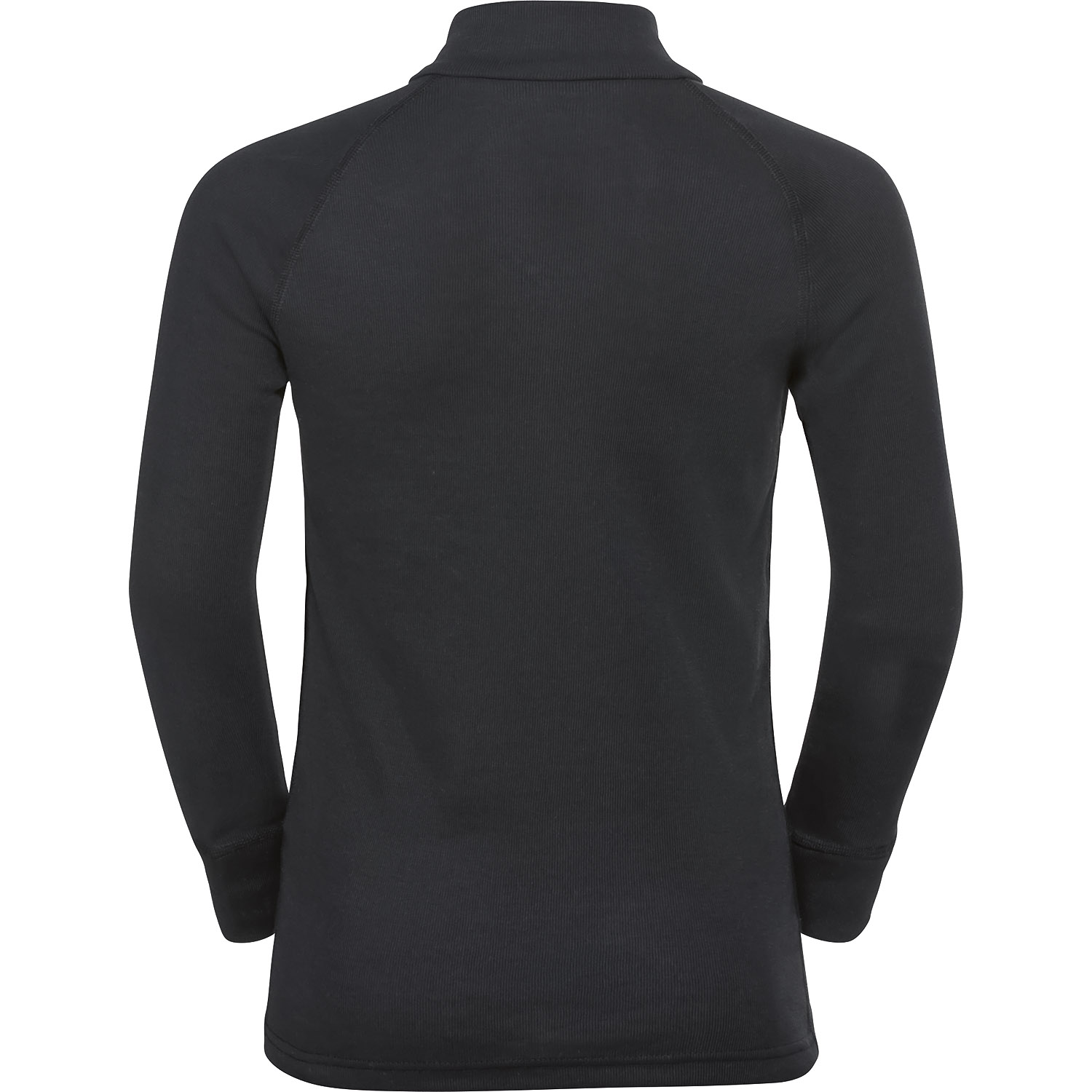Unisex Odlo Schwarz BL TOP turtle neck l/s half zi 15000 152 Unterhemd