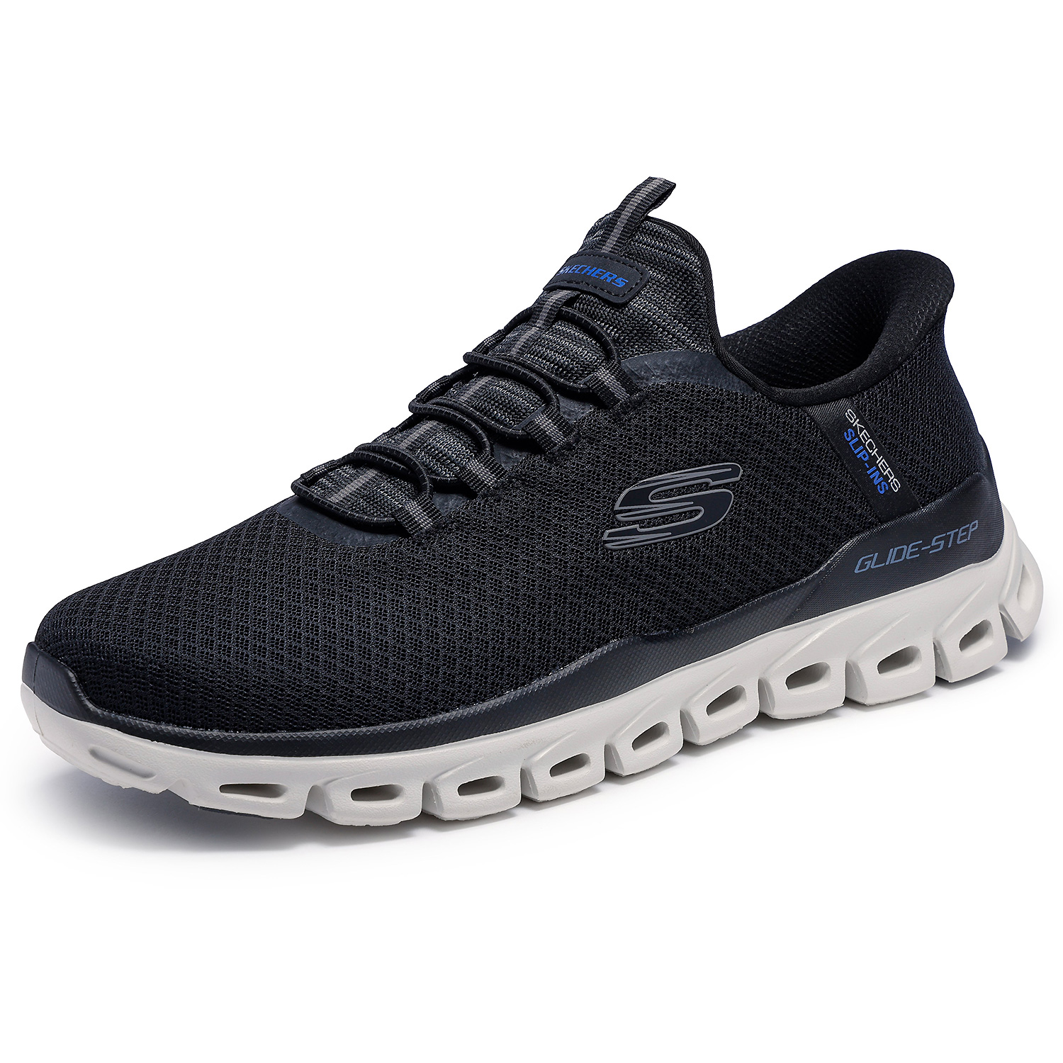 Herren Skechers Grau