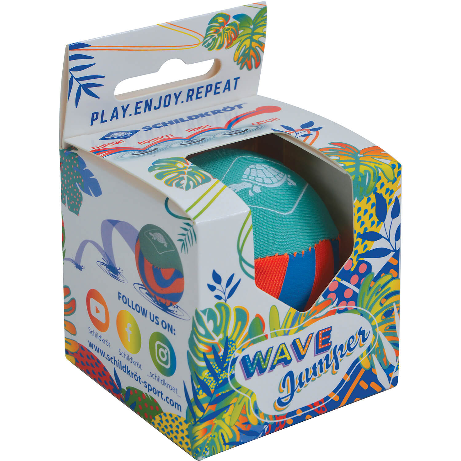 Unisex Schildkröt wie abgebildet NEOPREN WAVE-JUMPER-BALL  (1 Ball in Einzelverpackung), 000 - Spiel