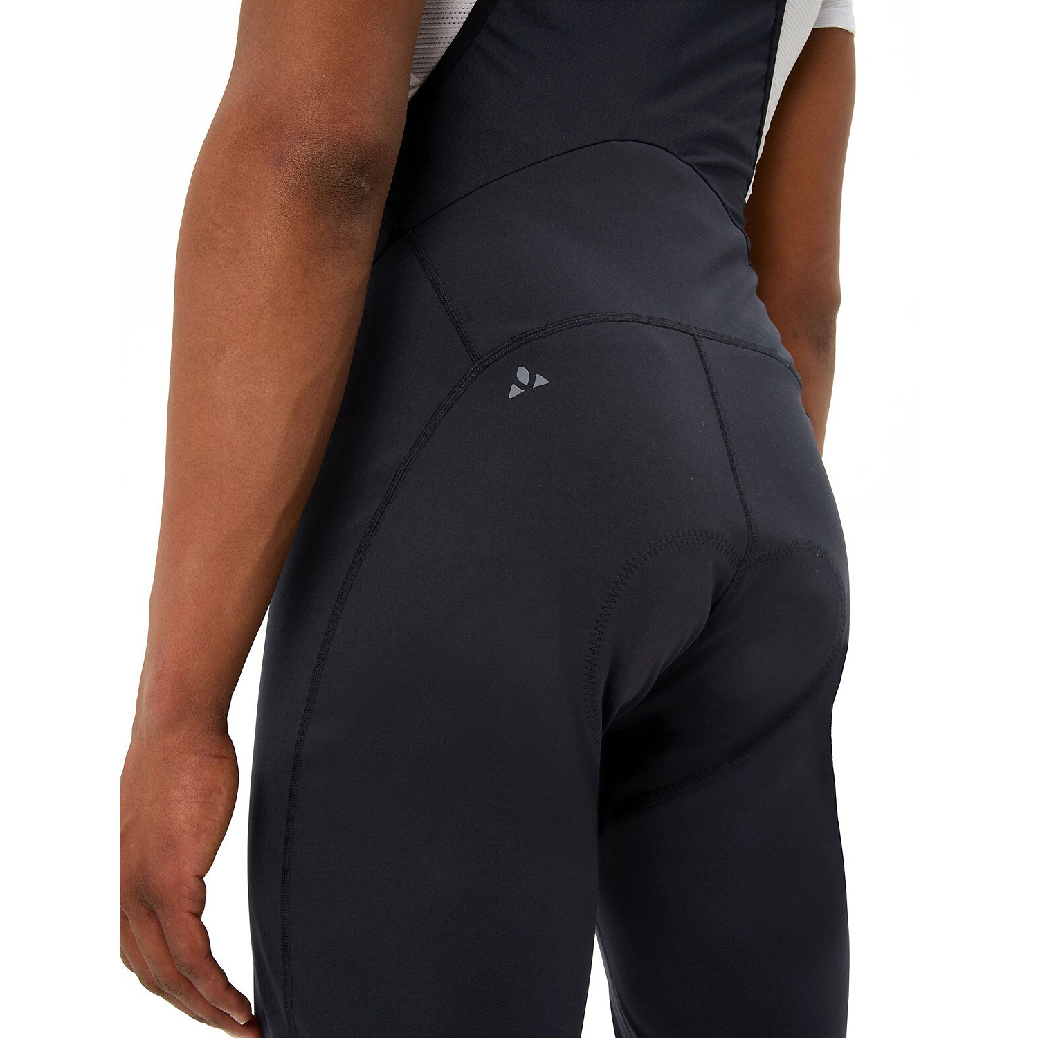 Herren Vaude Schwarz Me Posta Warm Bib Tight II Latzhose