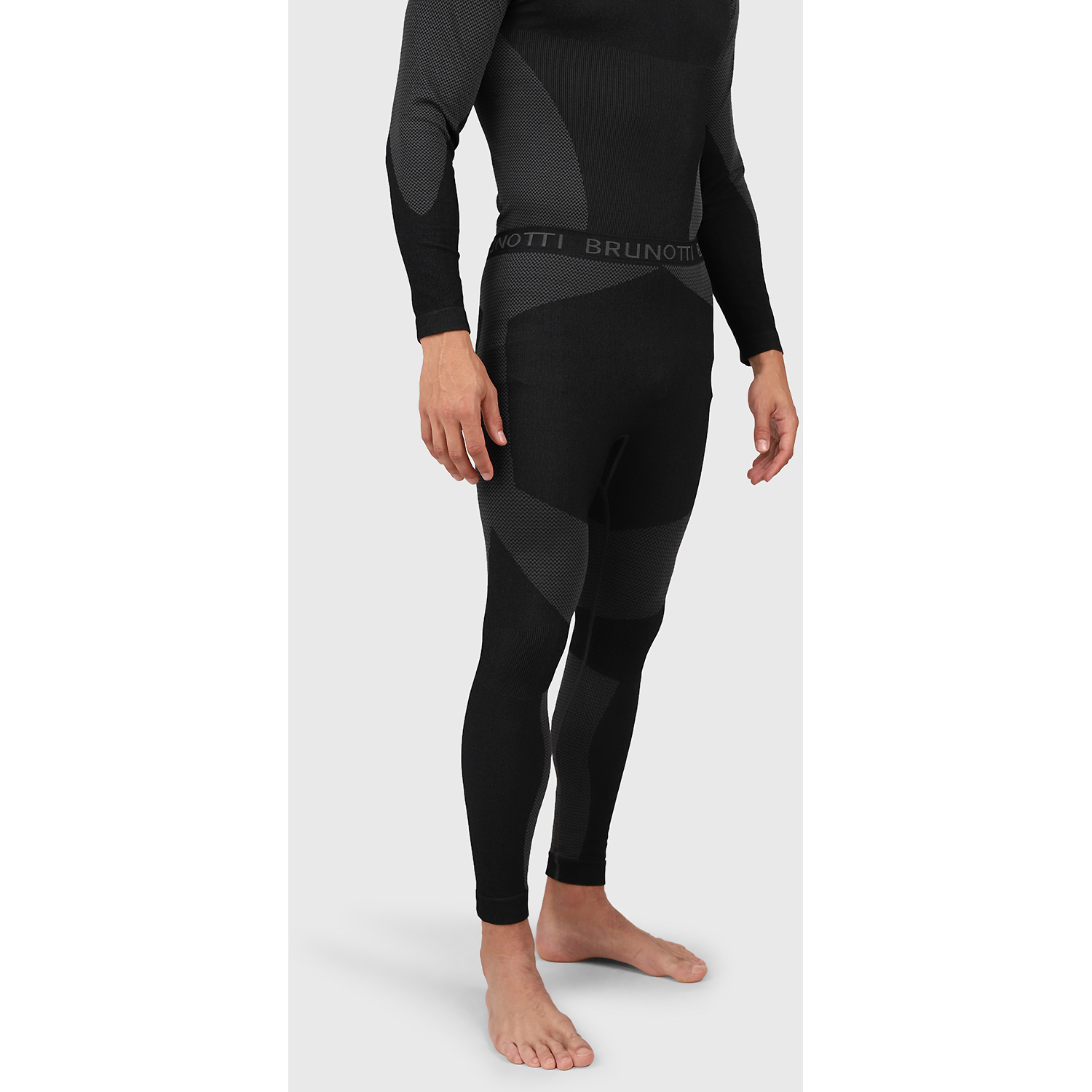 Herren Brunotti Schwarz Grenoble Men Thermo Pant 9999 L Unterhose