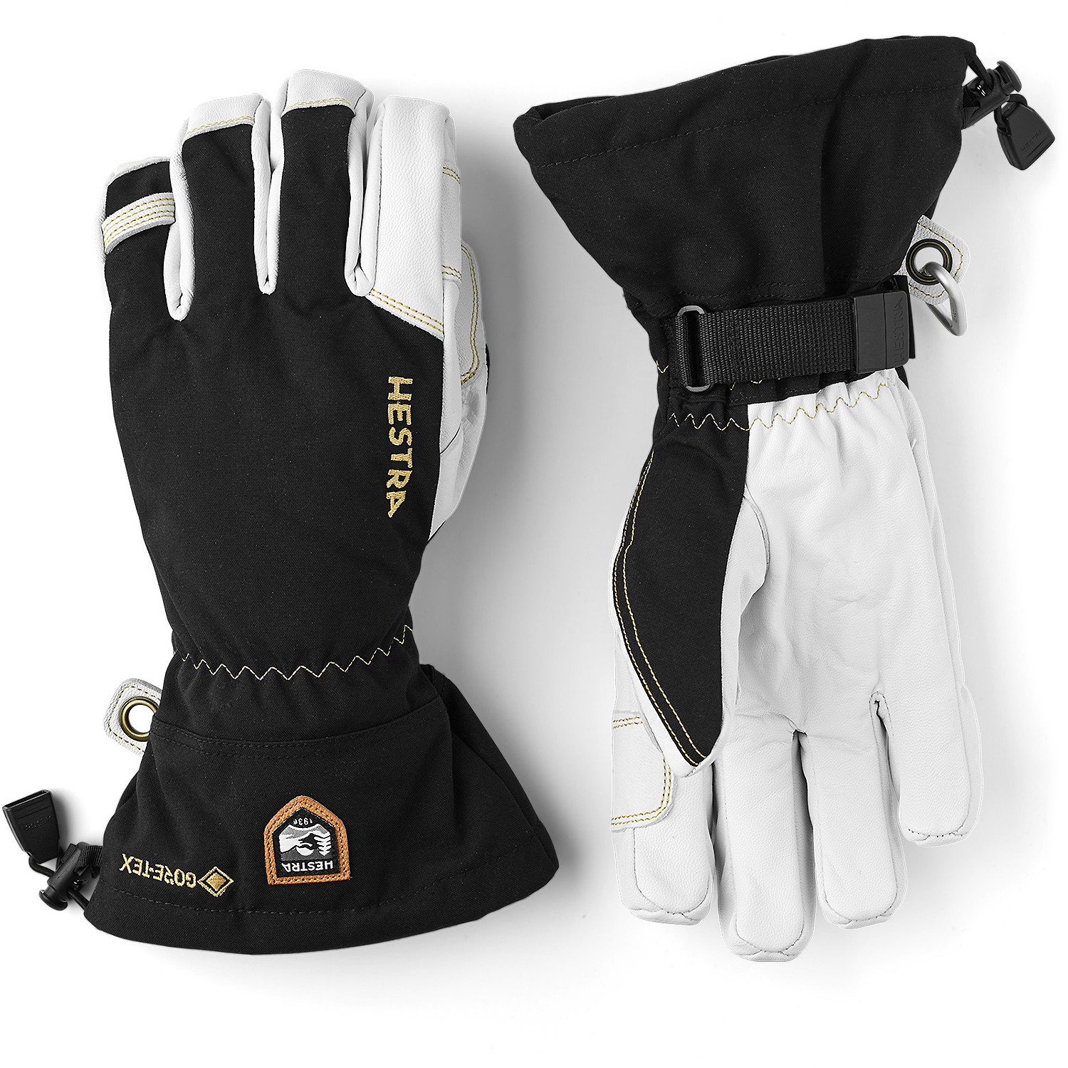 Unisex Hestra Schwarz