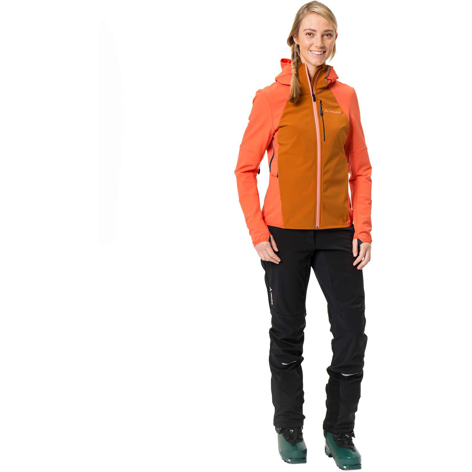 Damen VauDe Braun Wo Larice Jacket IV Funktionsjacke
