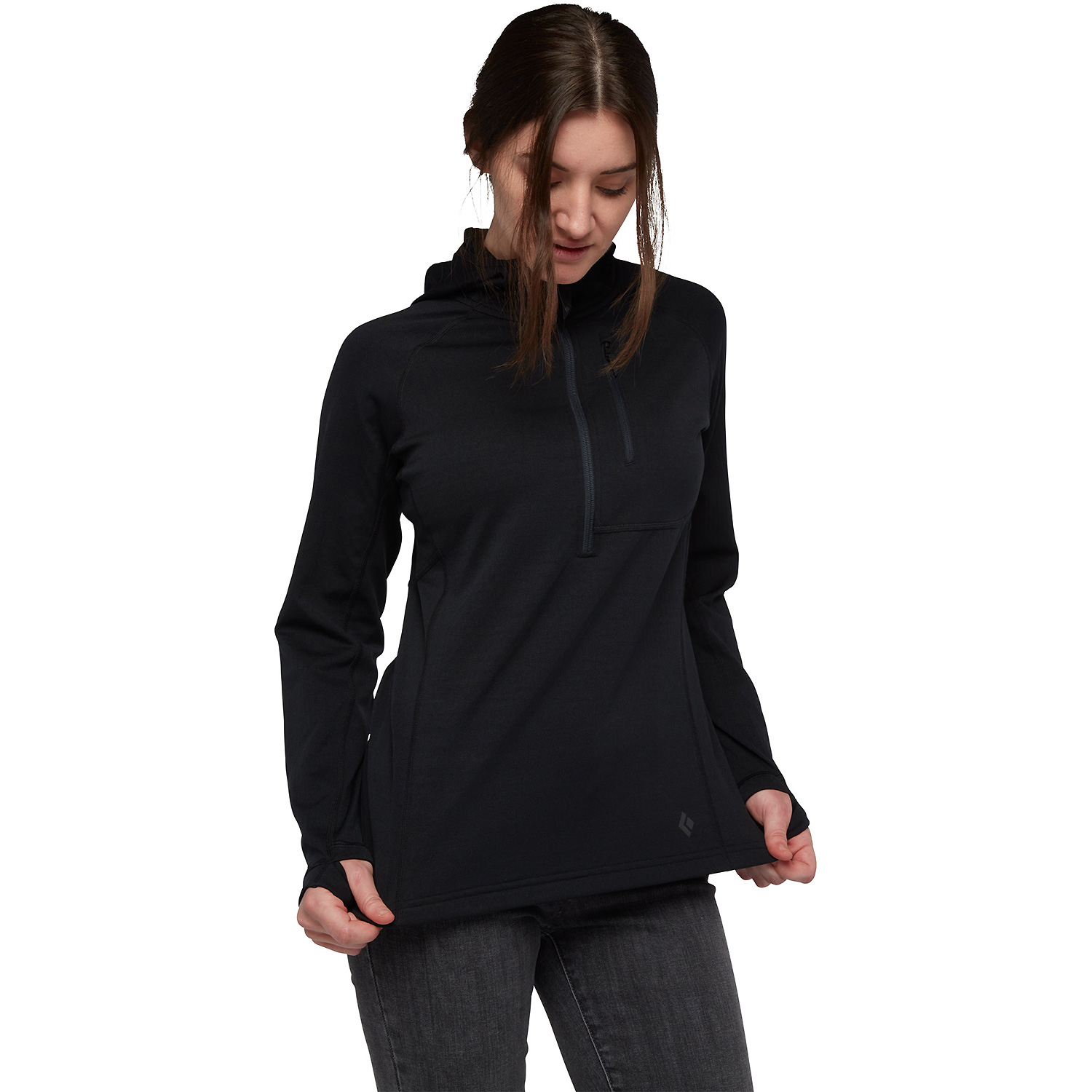 Damen Black Diamond Schwarz