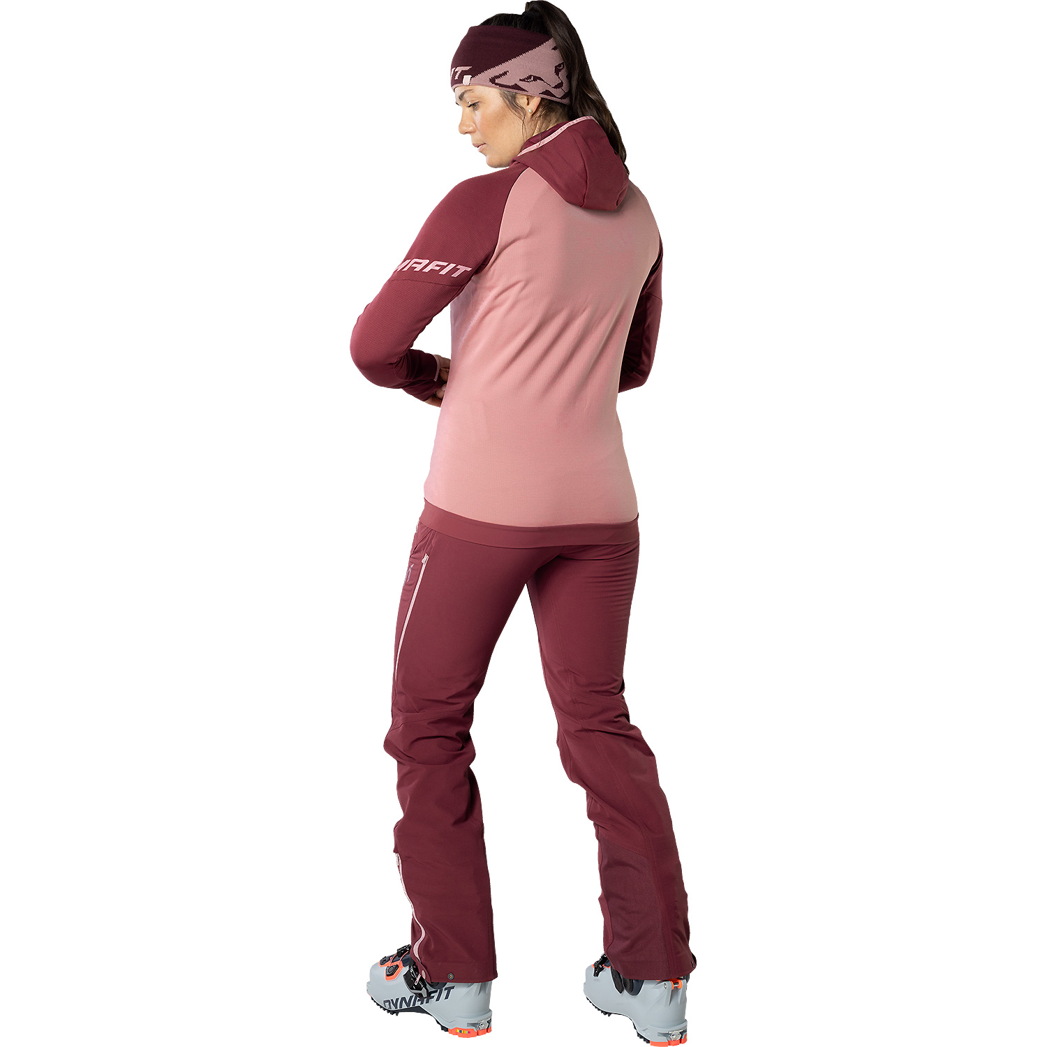 Damen Dynafit Dunkelrot RADICAL PTC W JKT 6561 42 Funktionsjacke