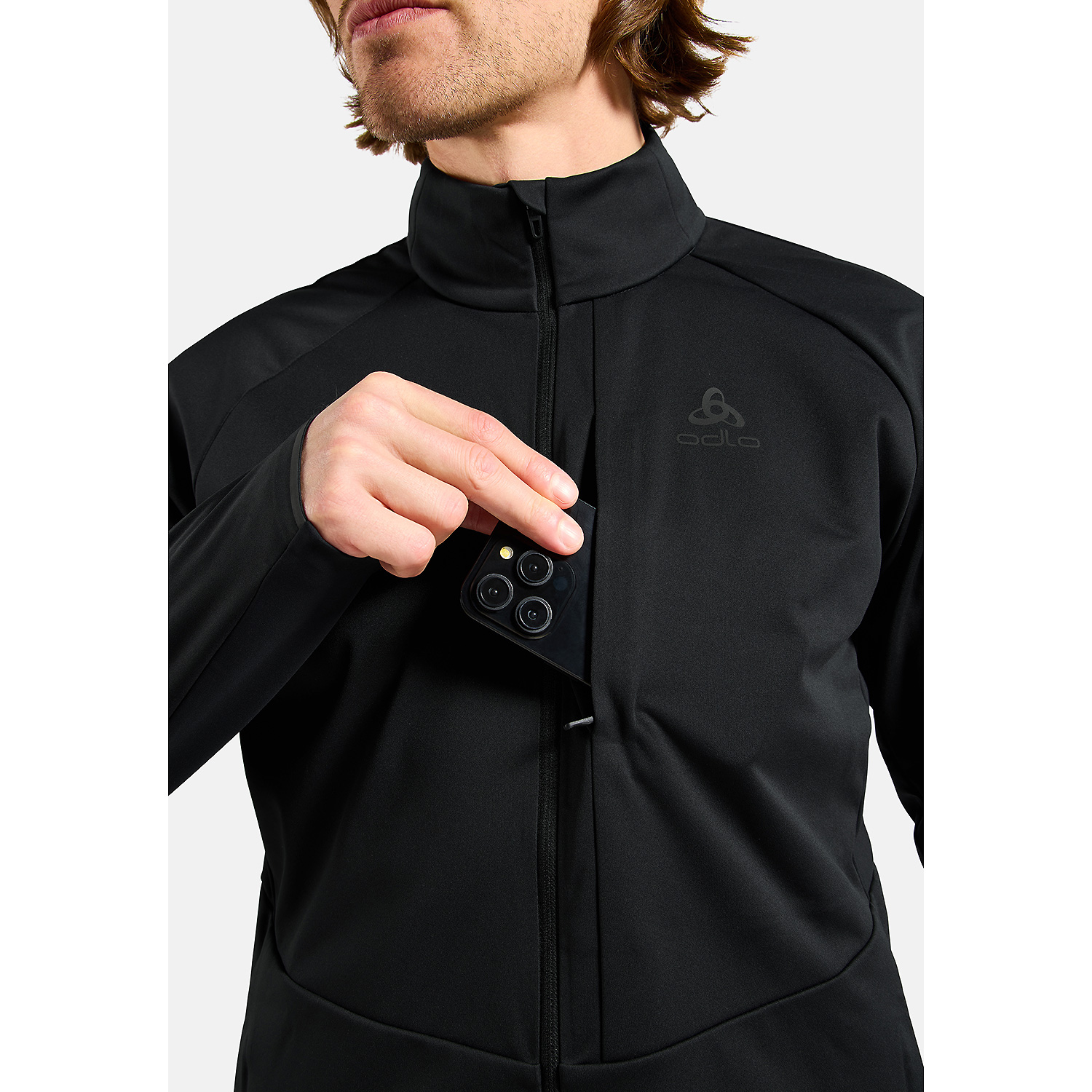 Herren Odlo Schwarz